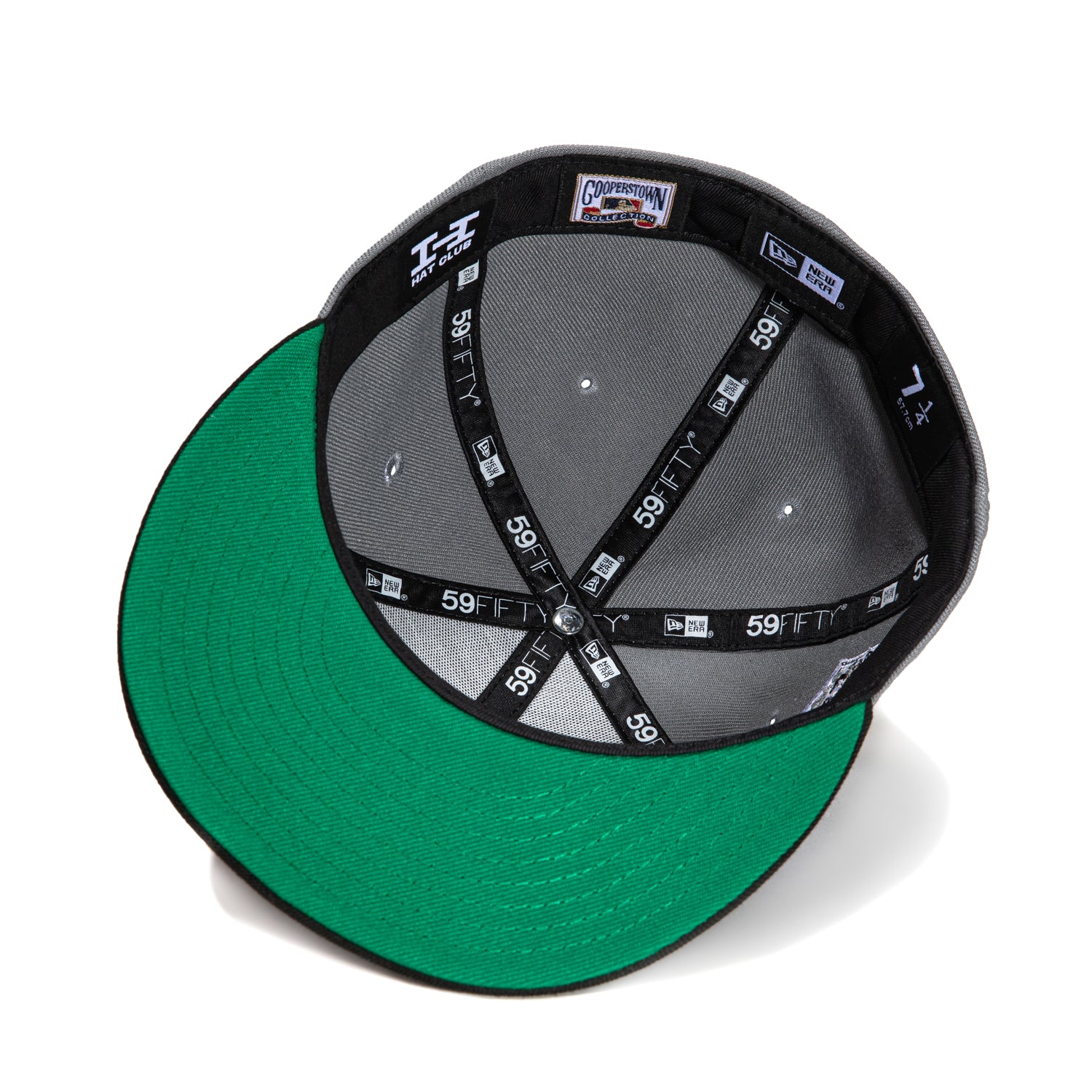 New Era 59Fifty New Jersey Devils 10th Anniversary Patch Script Hat - Grey, Red、mySite、vikingsvslions