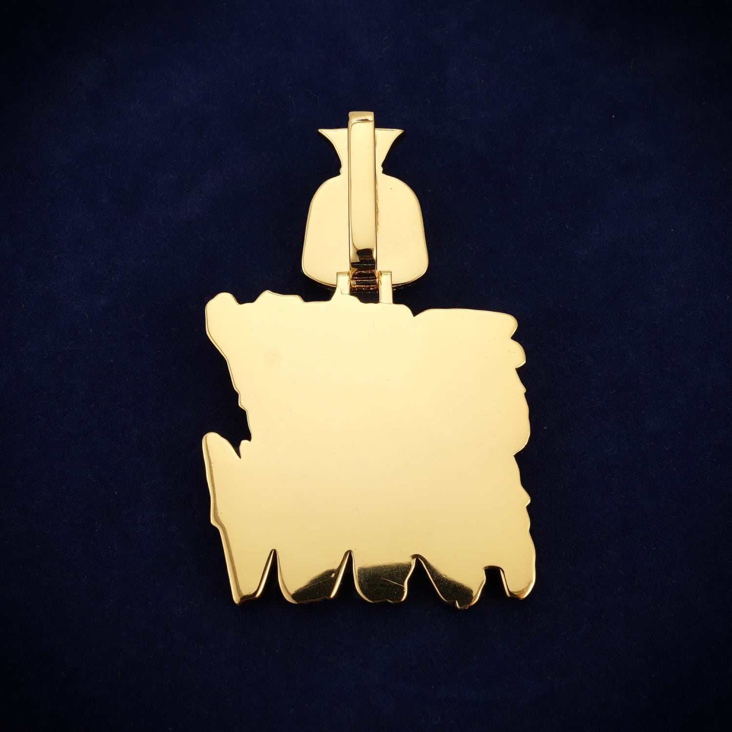 FETTY MANN Custom Name Moissanite Pendant 14K Gold、mySite、hinf8tx79