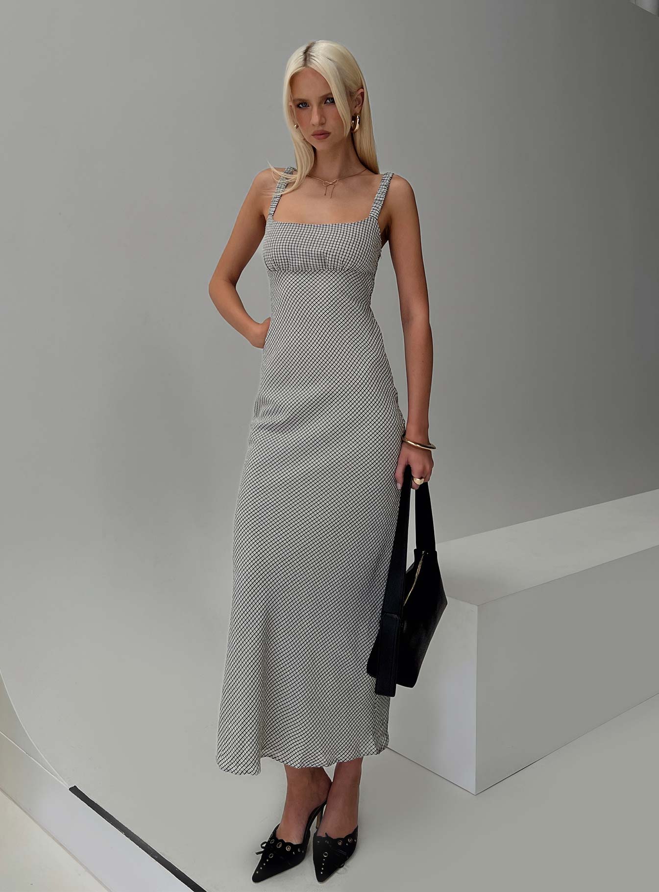 Larni Maxi Dress Multi、mySite、solidvoid