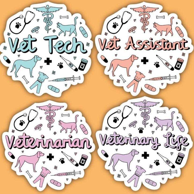  Veterinarian Sticker Pack、mySite、elrpsem3k