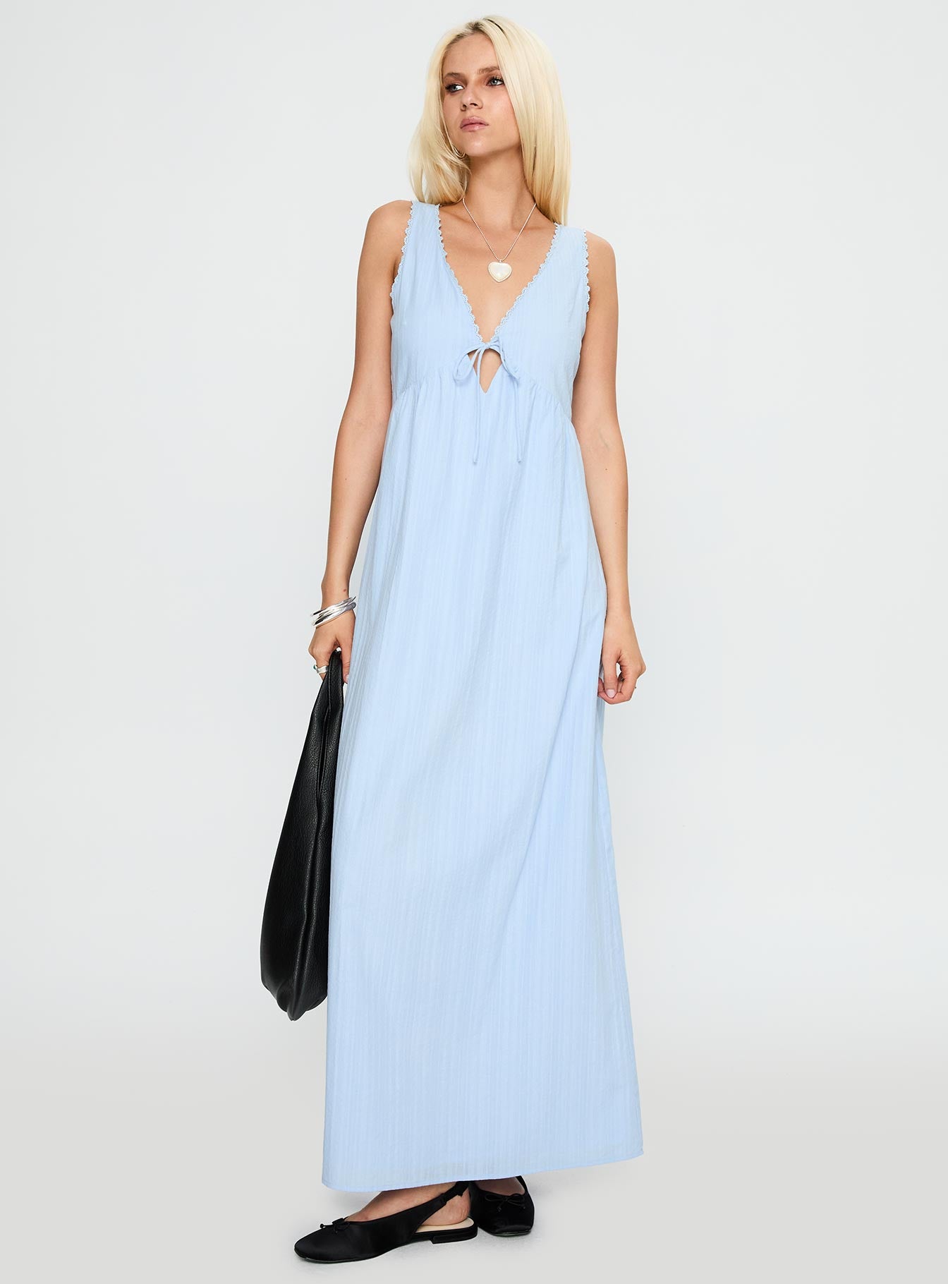 Elyza Maxi Dress Blue、mySite、solidvoid