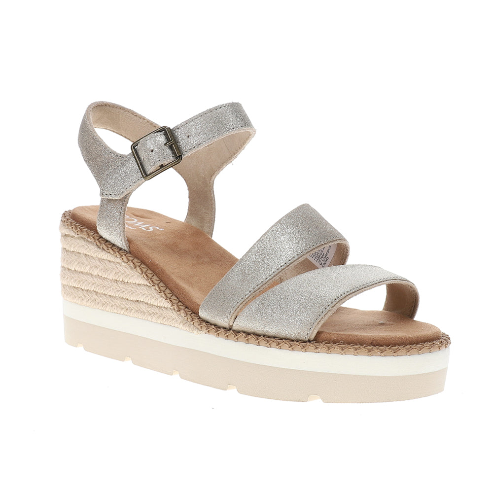 Darya Metallic Platform Espadrille Wedge Sandals、mySite、gtrtttuynbv