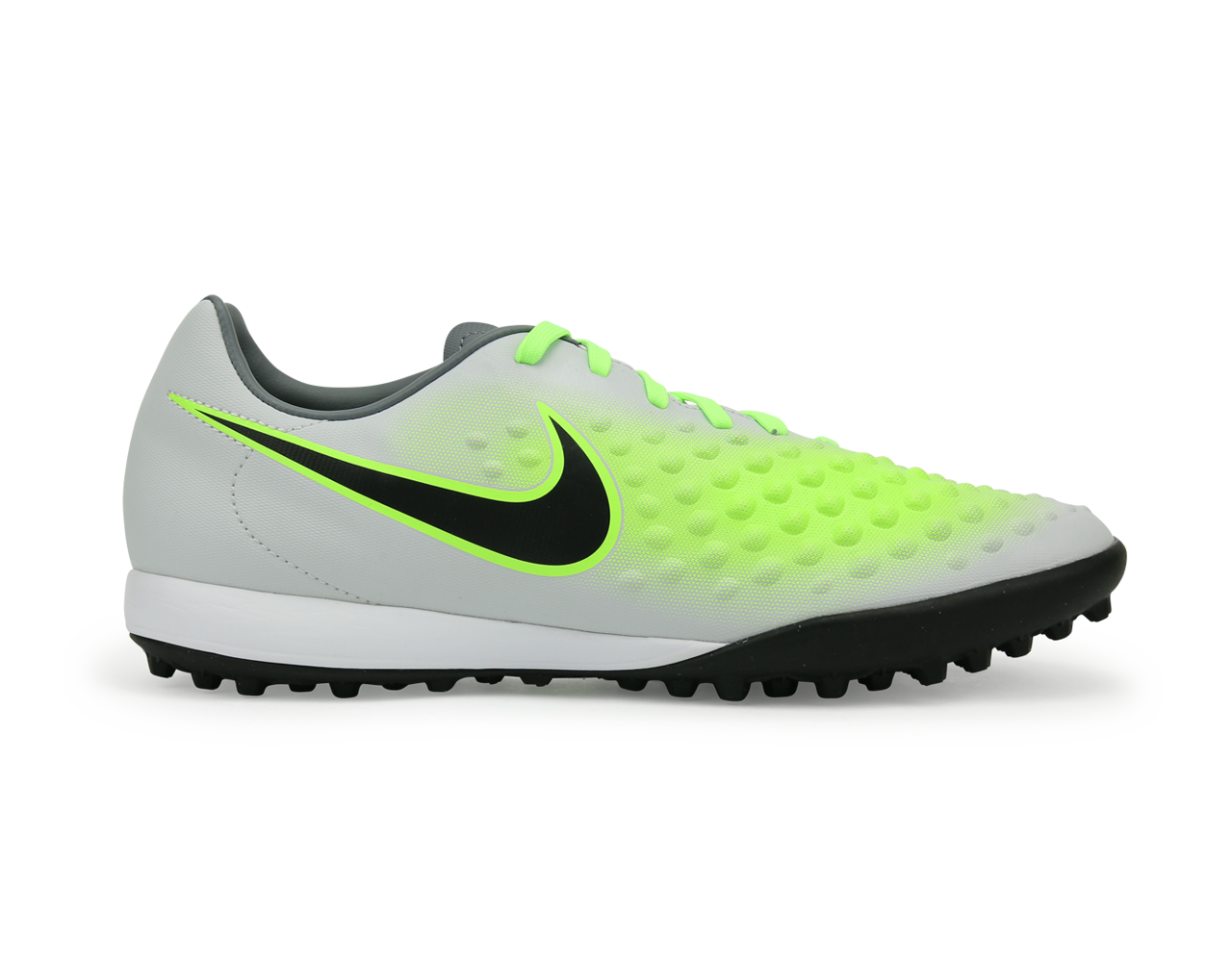 Nike Men's MagistaX Onda II Turf Soccer Shoes Pure Platinum/Black/Ghost Green、mySite、noshort