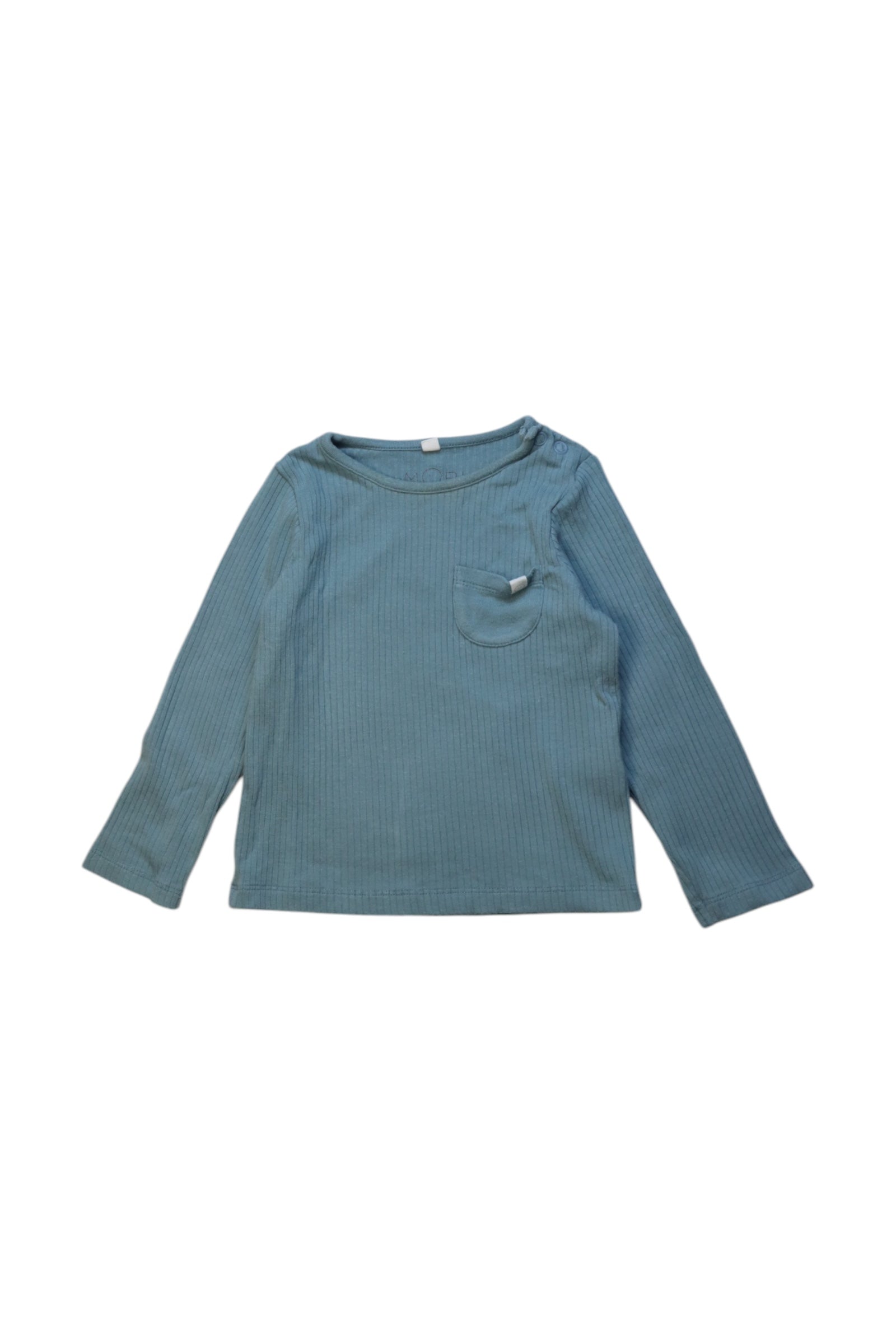 Mori Long Sleeve Pocket T-Shirt 6-12M、mySite、g9winljtr