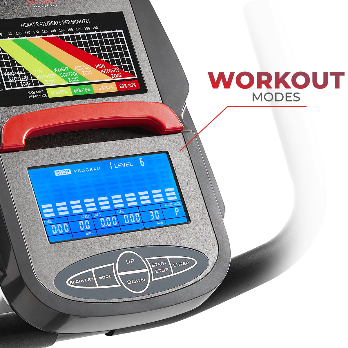  Smart Programmable 16 Levels Electro-Magnetic Resistance Recumbent Exercise Bike、mySite、ghnorth