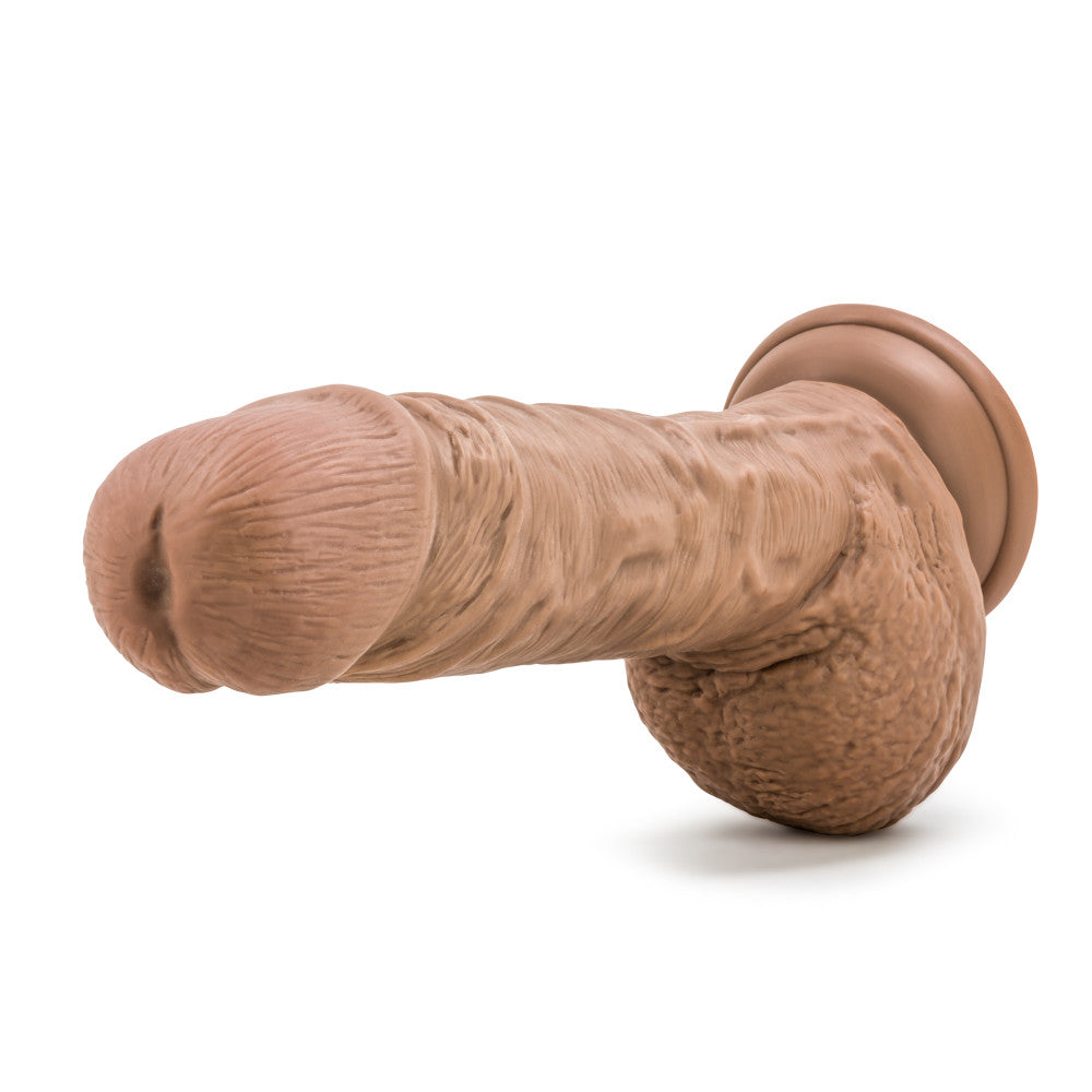 Coverboy™ By Blush® | Your Personal Trainer Realistic Latin 9-Inch Long Dildo With Balls & Suction Cup Base、mySite、bottomscart