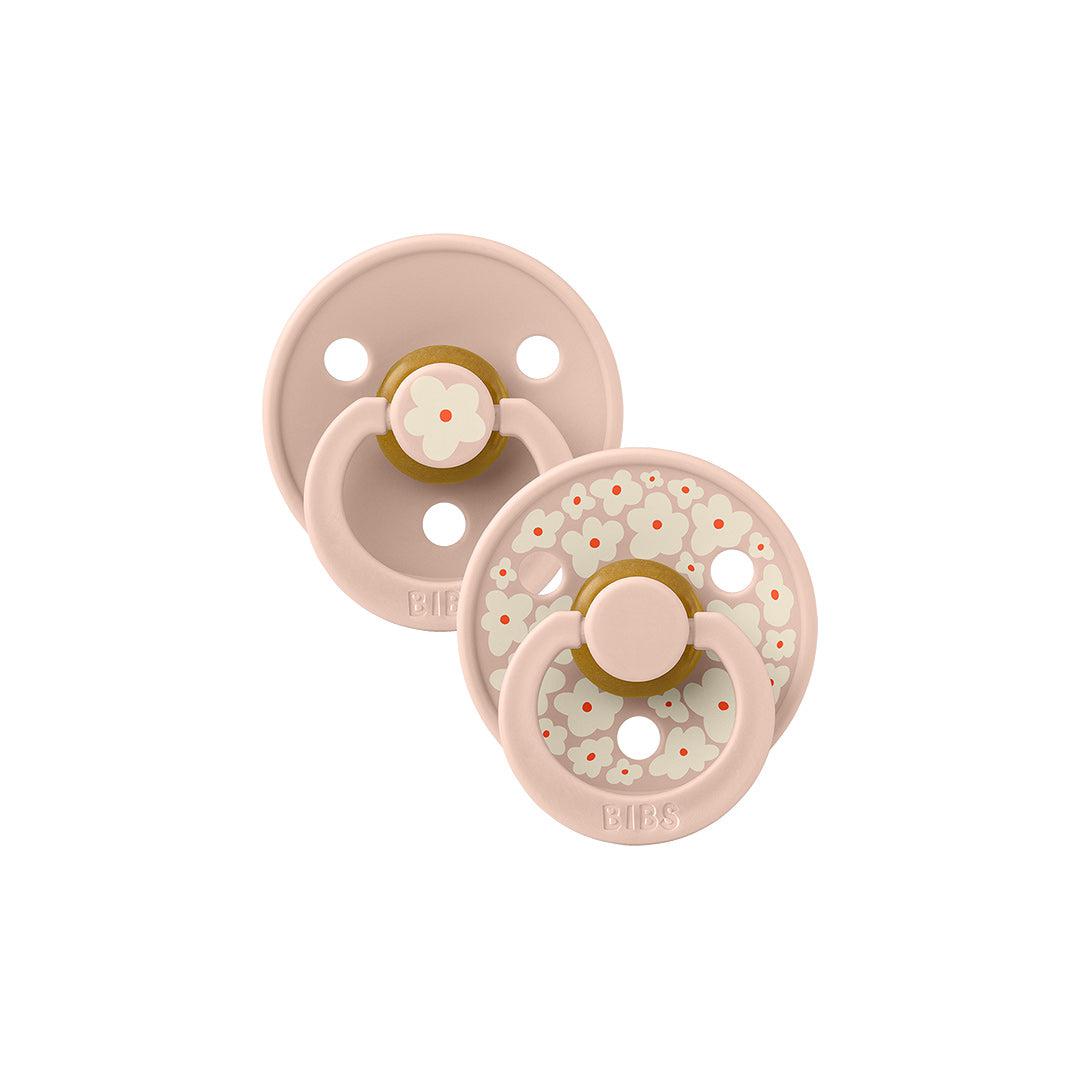  BIBS Studio Latex Pacifier - 2 Pack - Blush Mix - Jasmine、mySite、merchandisen