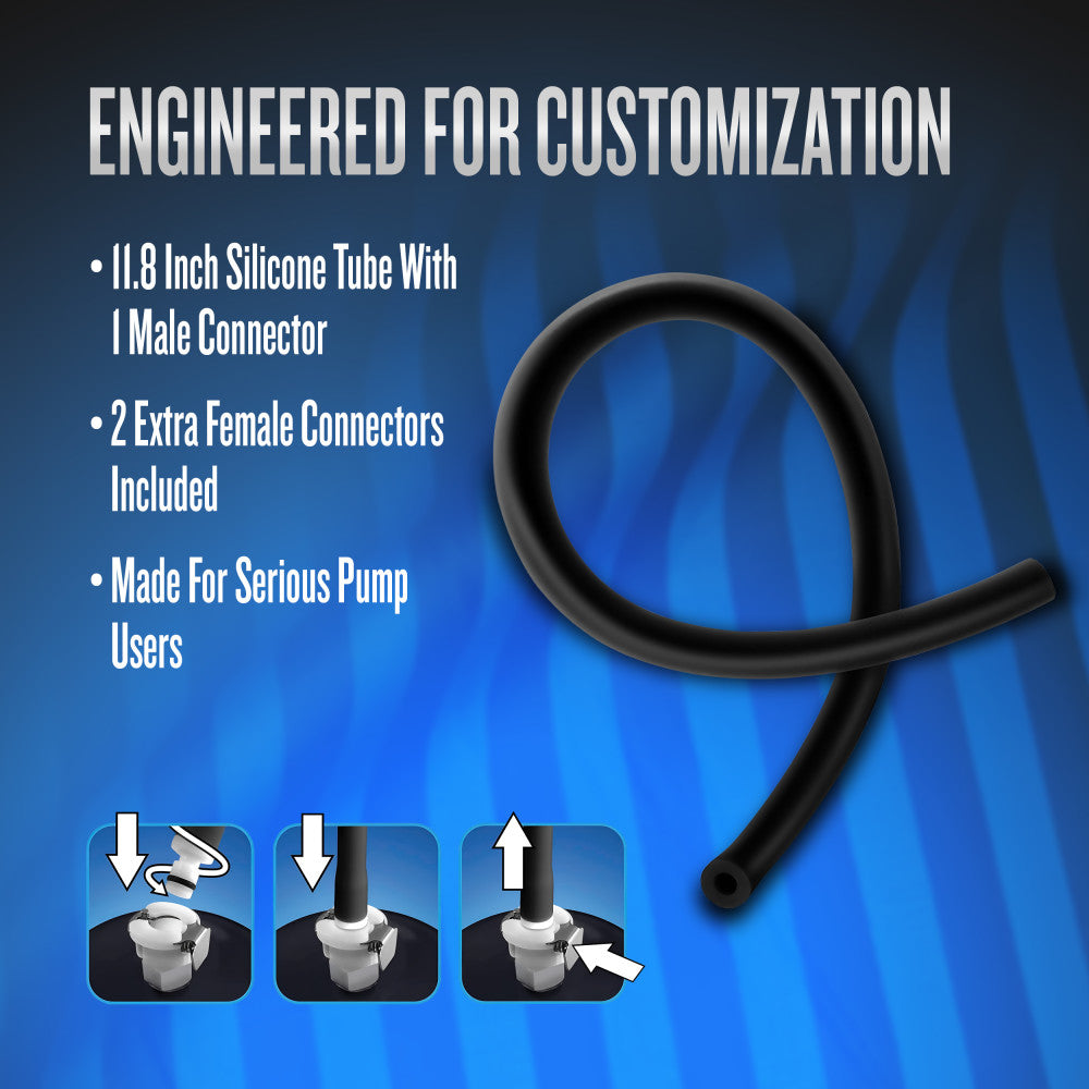 Performance By Blush® | Pump Tubing and Connectors Accessories Kit - Black、mySite、bottomscart