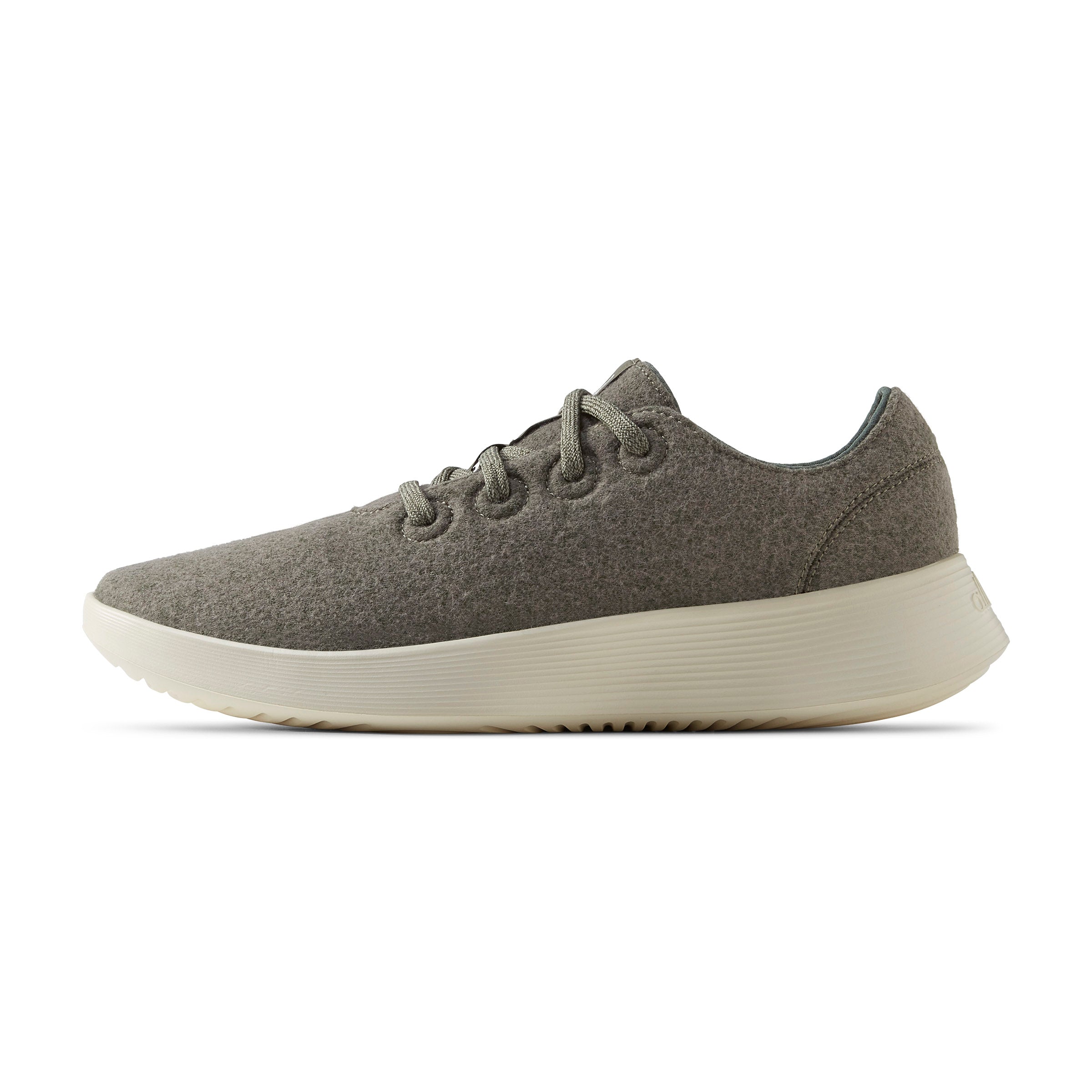  Men's Wool Runner Go - Rugged Green (Stony Cream)、mySite、preschool7hills