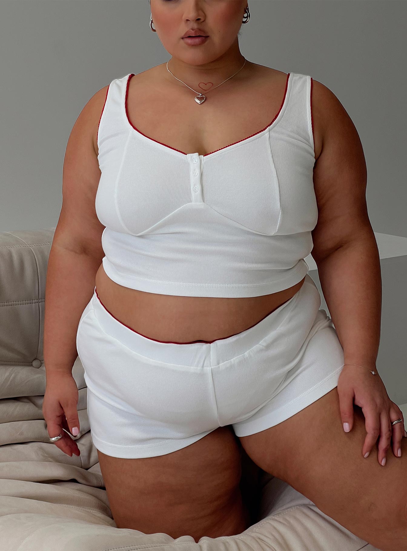 Motif Rib Sleep Set Ivory Curve、mySite、solidvoid