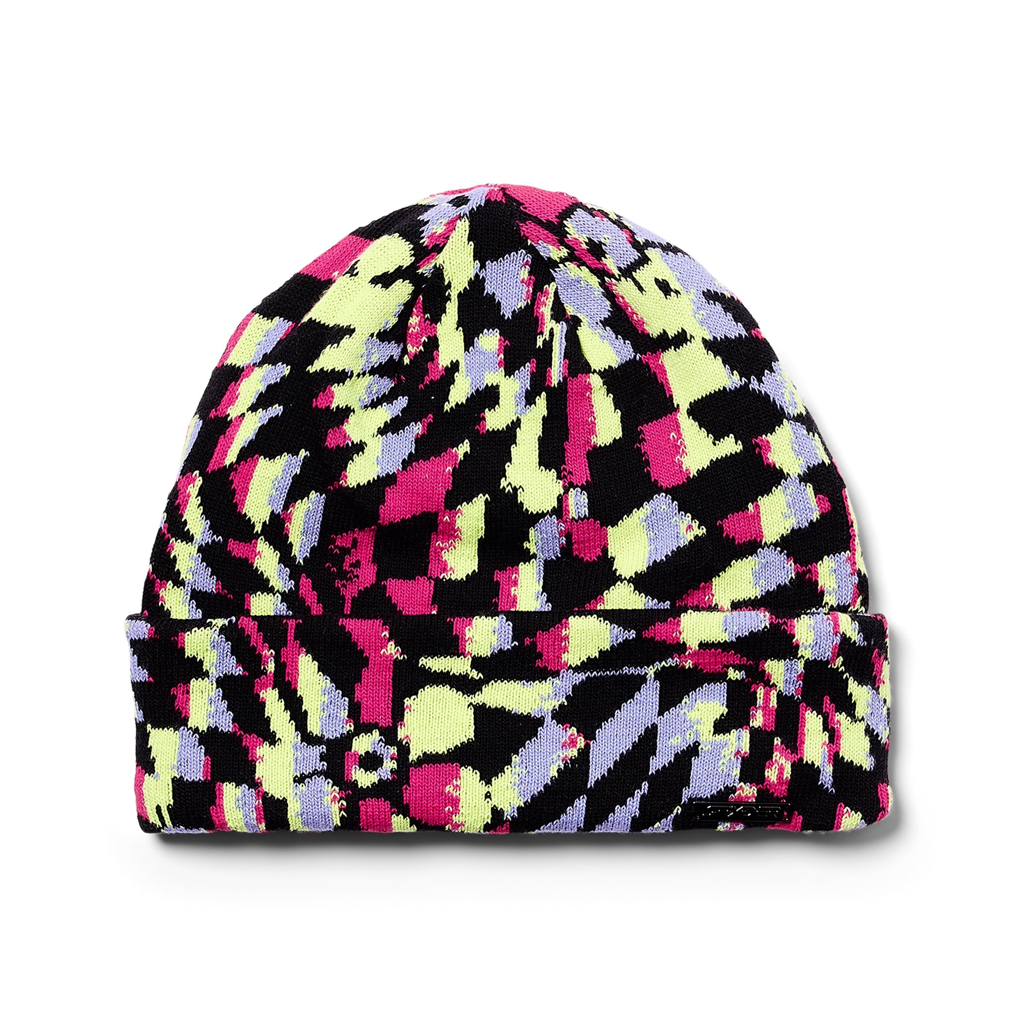 Girls Check Floral Beanie - Multi、mySite、i-lightchina