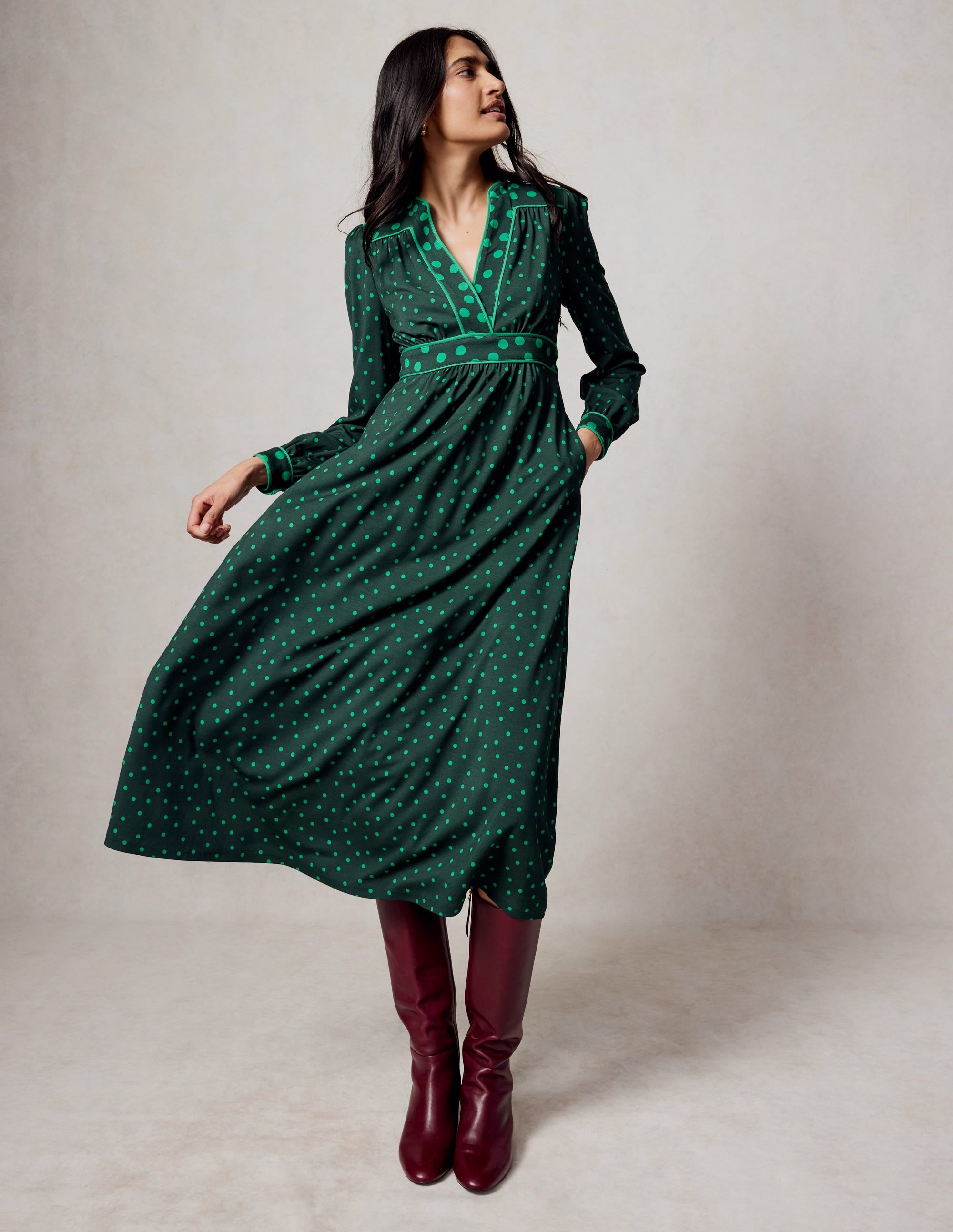  Hotched Ponte Dress-Glade, Abstract Dot、mySite、ashleygrahame