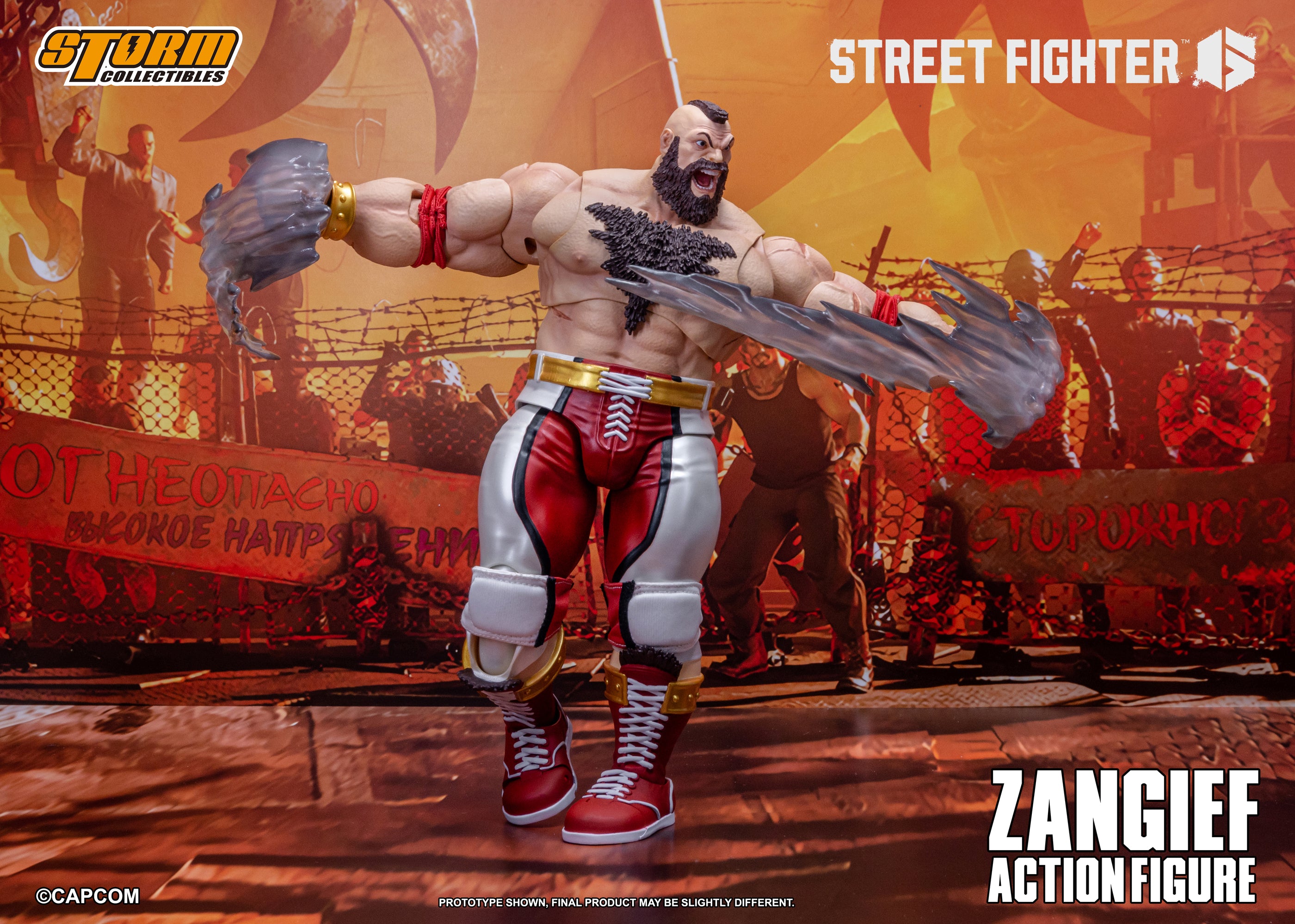 Storm Collectibles Street Fighter 6 Zangief (1:12 Scale)、mySite、hgirdovlk