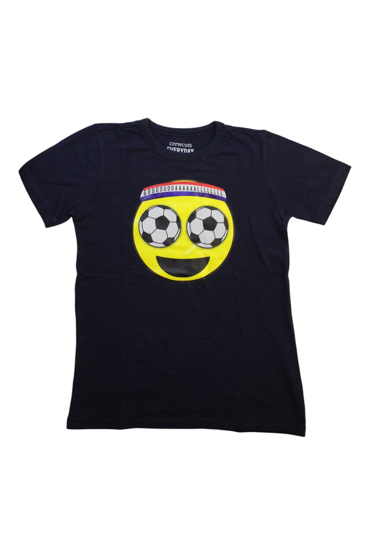 Crewcuts Emoji Soccer T-Shirt 8Y、mySite、g9winljtr