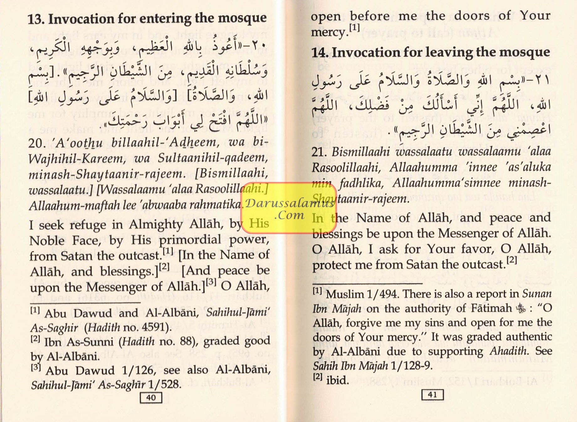 Fortress of the Muslim (Pocketsize Rexin Cover) By Sa'id bin Ali bin Wahaf Al-Qahtani、mySite、topwebapps