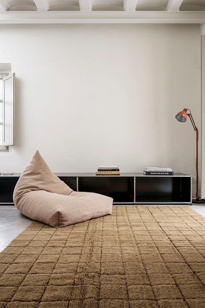 WOOL AREA RUG MOSAIC OCHRE、mySite、gigharbornorthrealestate