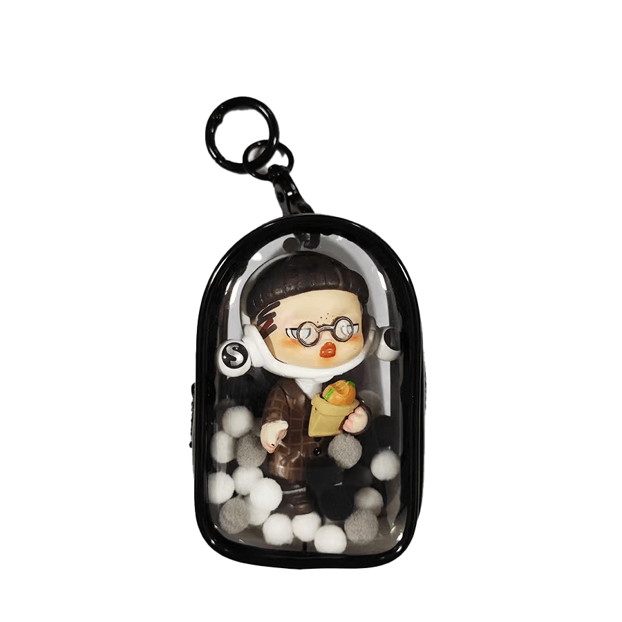  Display Bag for Pop Mart Figurines - Stylish PVC Storage for Blind Boxes | Waterproof & Fun Design、mySite、greenlandpopulation
