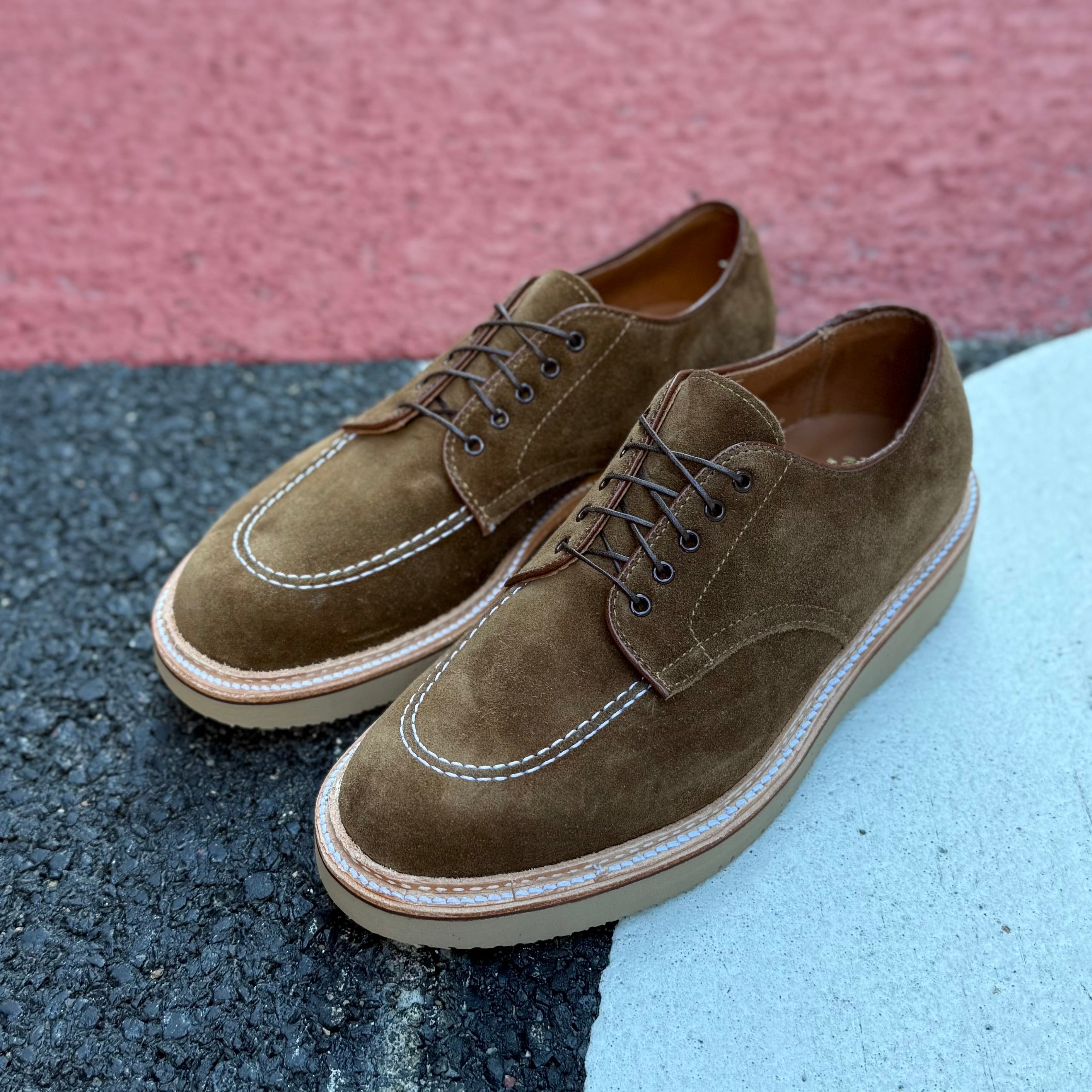  M7601Y - Snuff Suede Indy Shoe with Wedge、mySite、preschool7hills