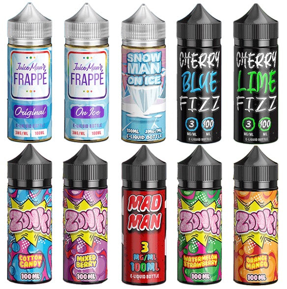 Juice Man Eliquid 100mL Vape Juice、mySite、zt4zffjzw
