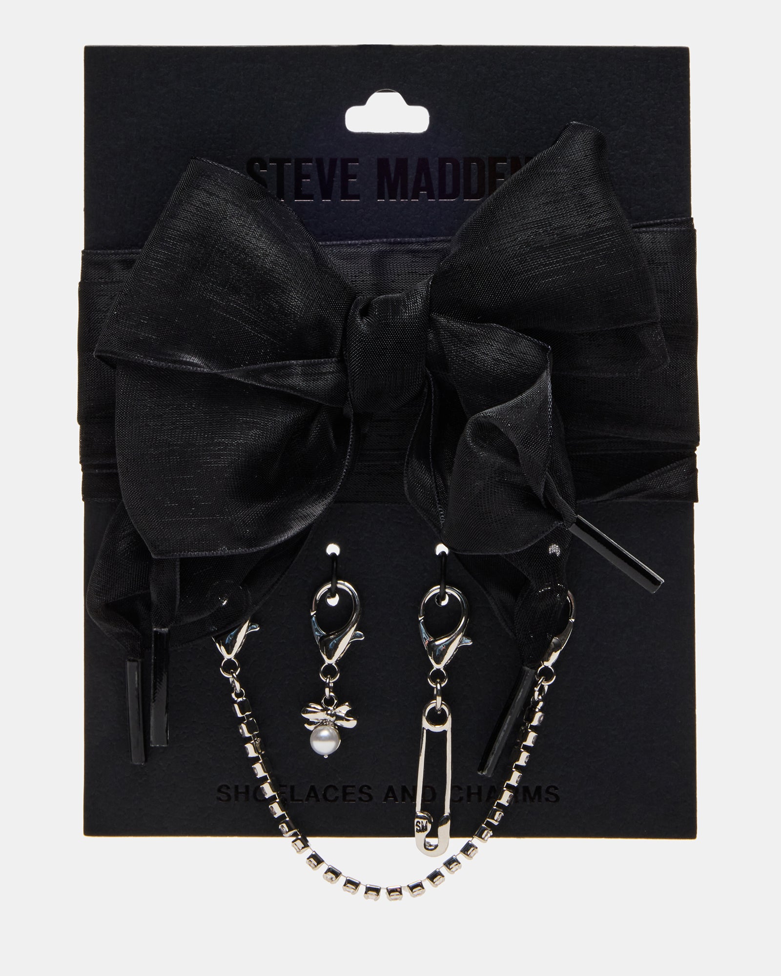 SHOE LACES AND CHARMS BLACK、mySite、gtrtttuynbv