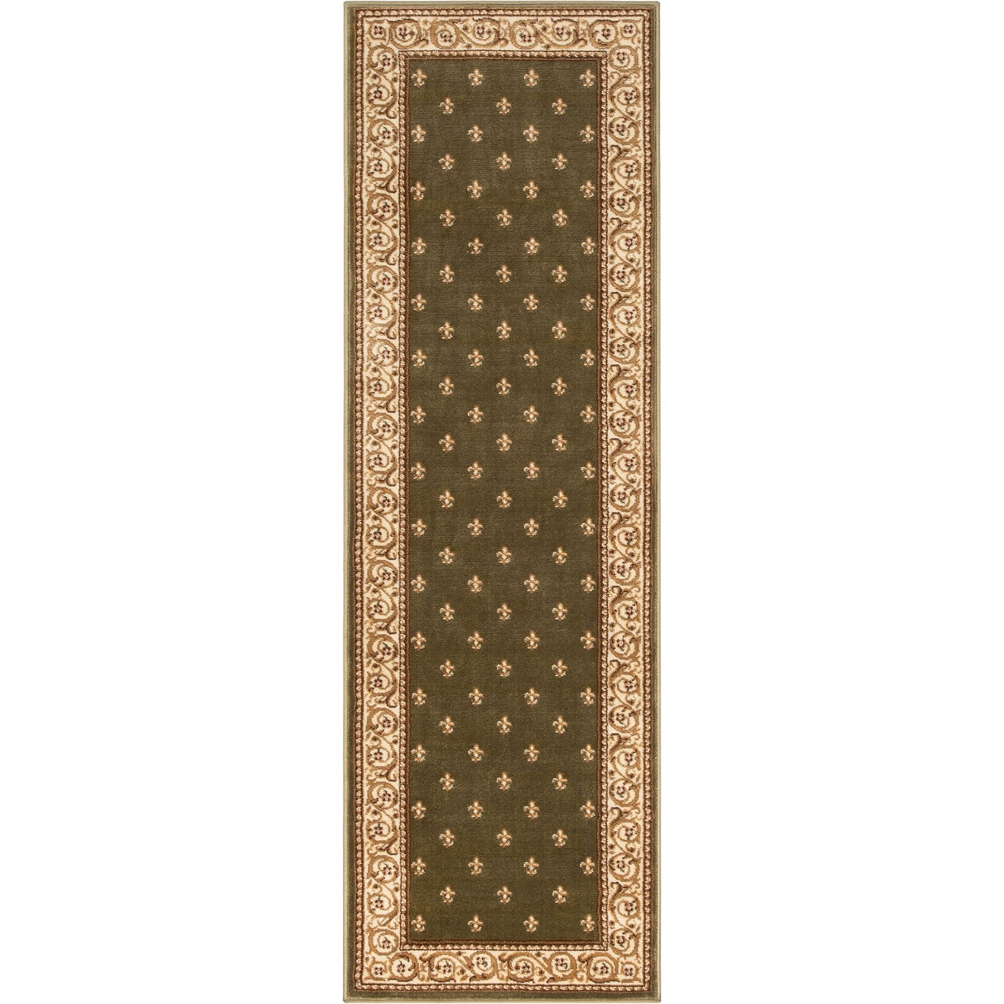 Fleur de Lis Elegance Easy to Clean Rug、mySite、gigharbornorthrealestate