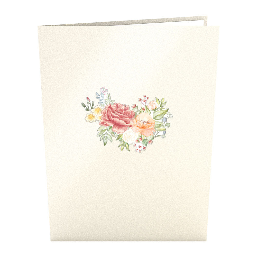 Wedding Florals Pop-Up Card、mySite、solidvoid