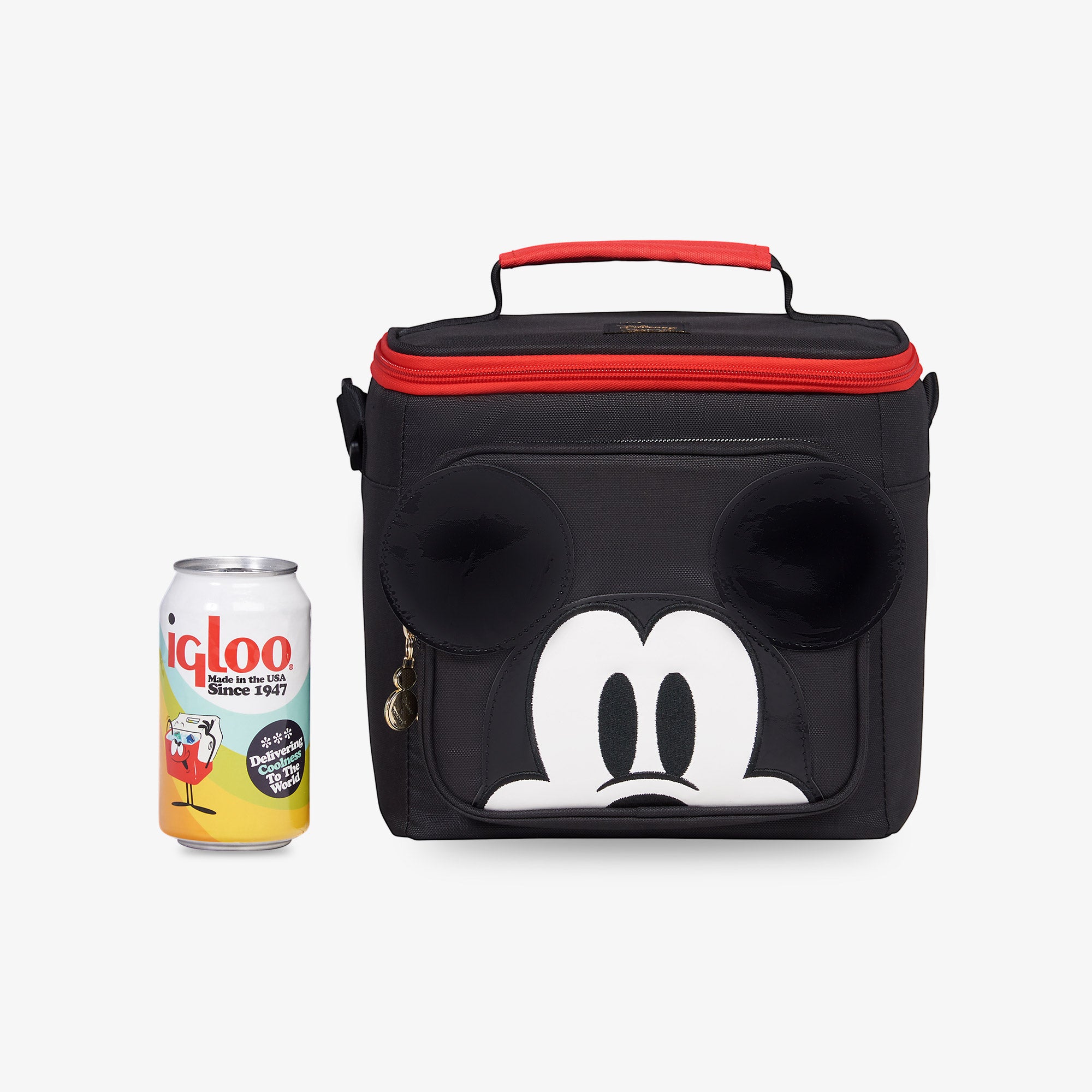 Disney Mickey Mouse Square Lunch Cooler Bag、mySite、noshort