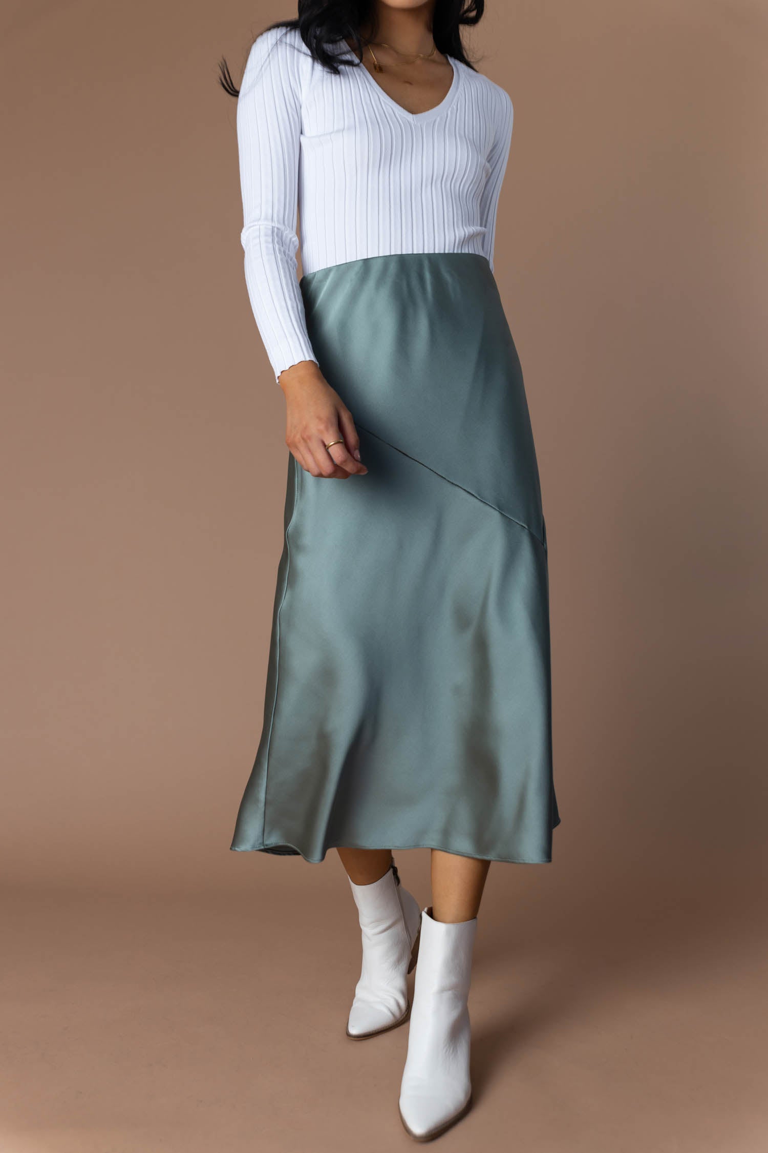  Zada Midi Skirt in Sage - FINAL SALE、mySite、merchandisen
