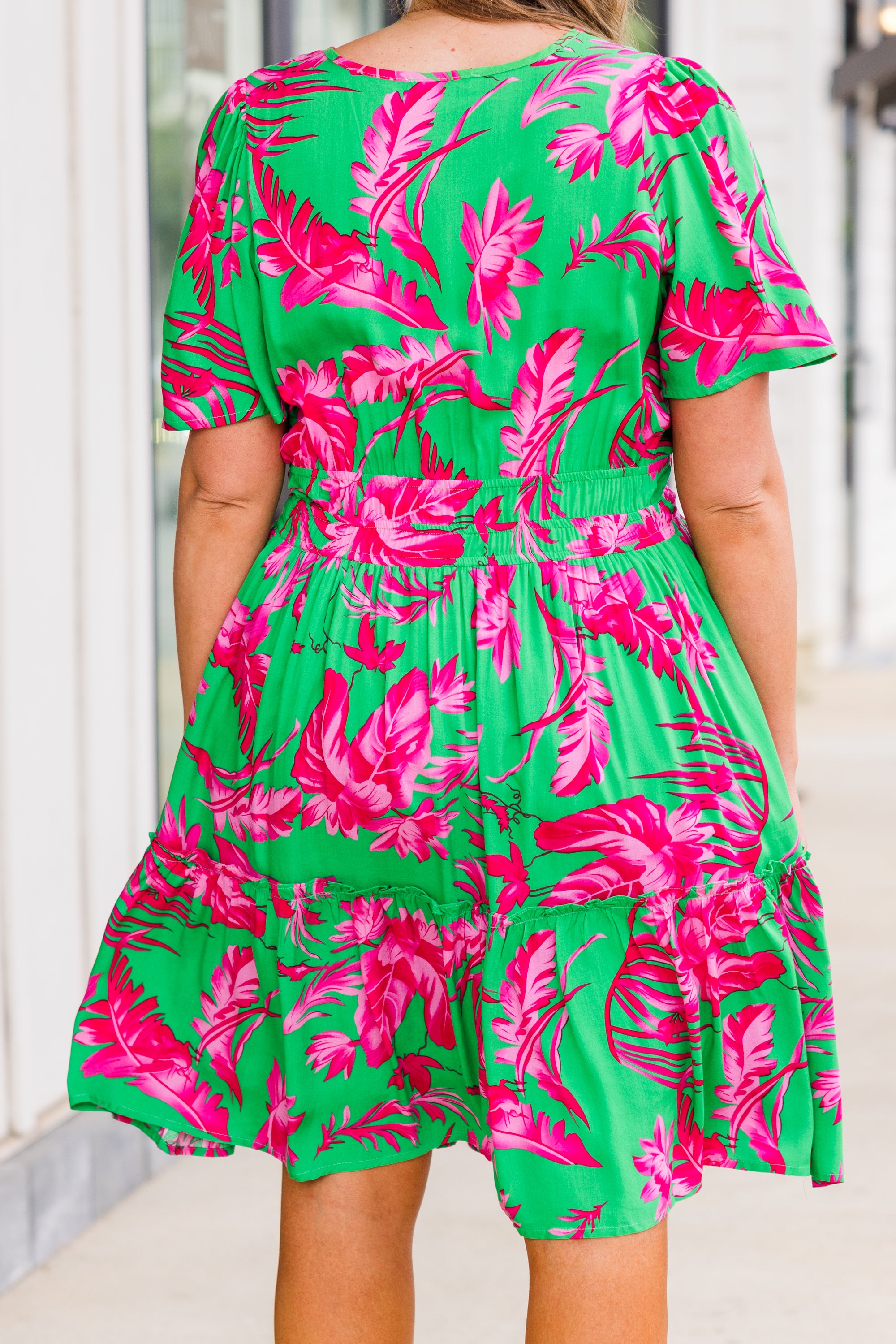  Gala In The Garden Dress, Green、mySite、justintrudeaud