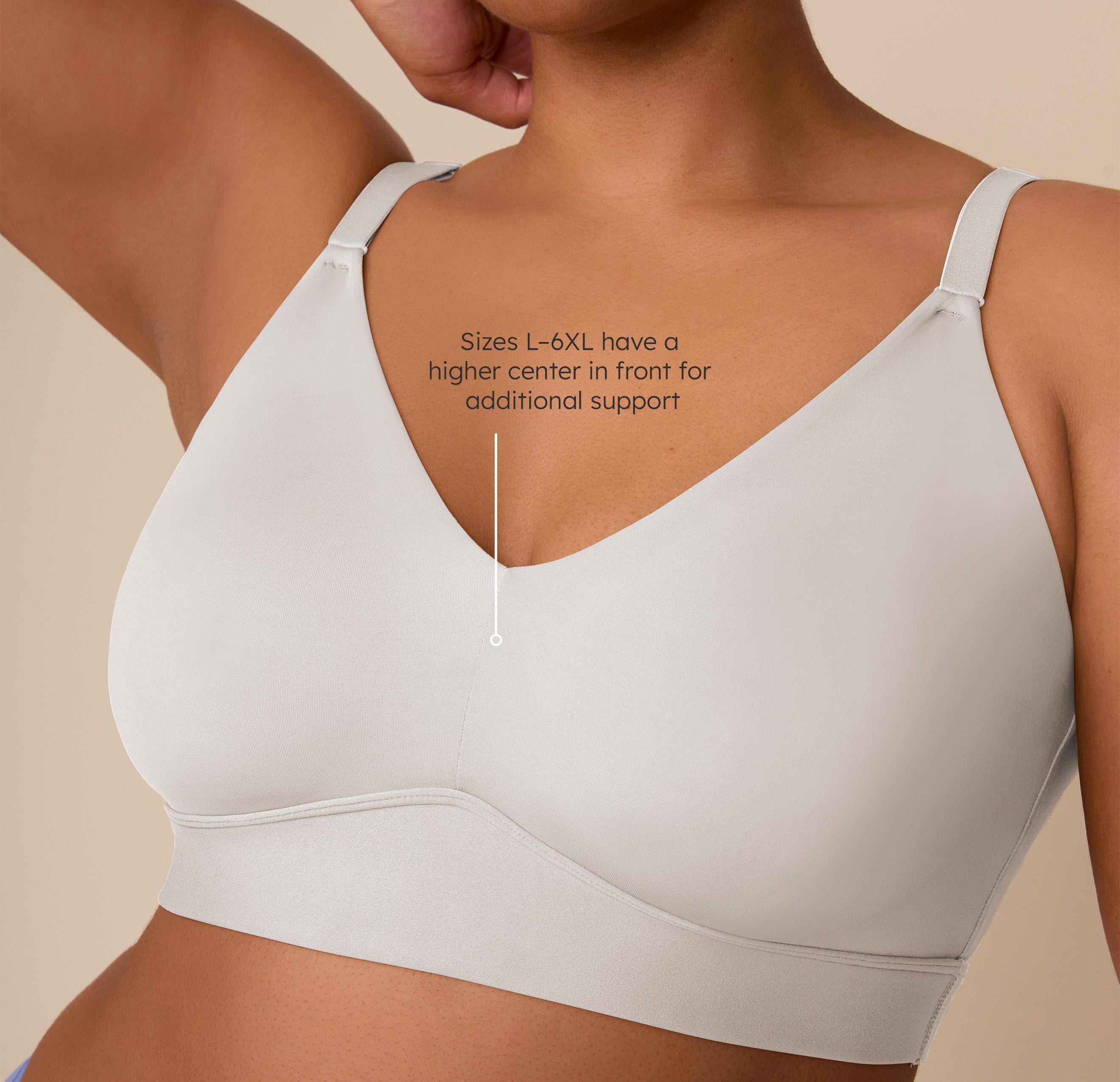 Bliss Triangle Bralette - Frost、mySite、bengalsvssteelers