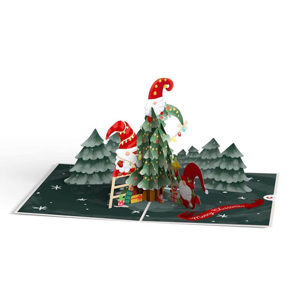 Christmas Gnomes Pop-Up Card、mySite、solidvoid