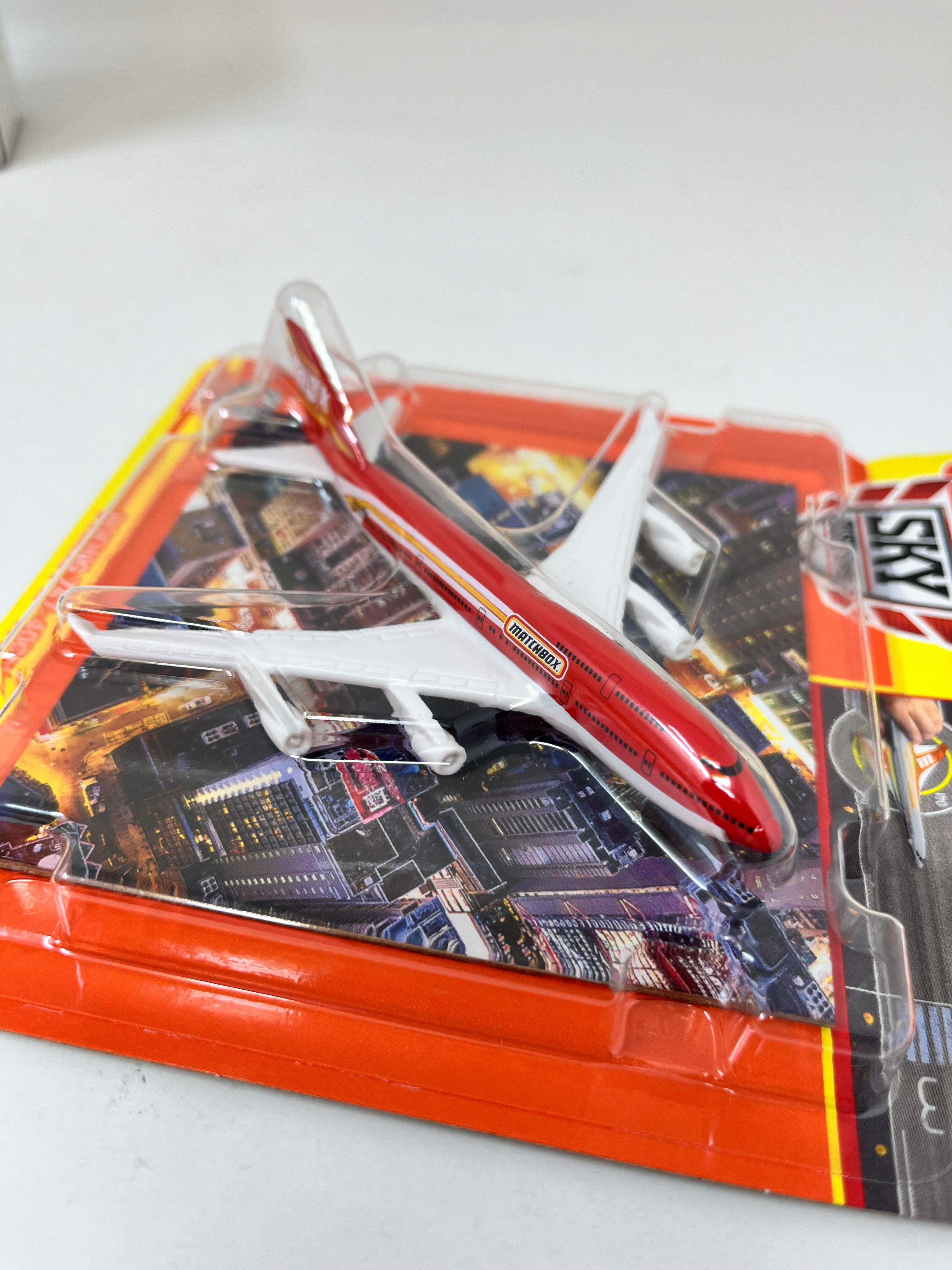 Boeing 747-400 #14 * 2024 Matchbox Sky Busters Case K、mySite、hgirdovlk