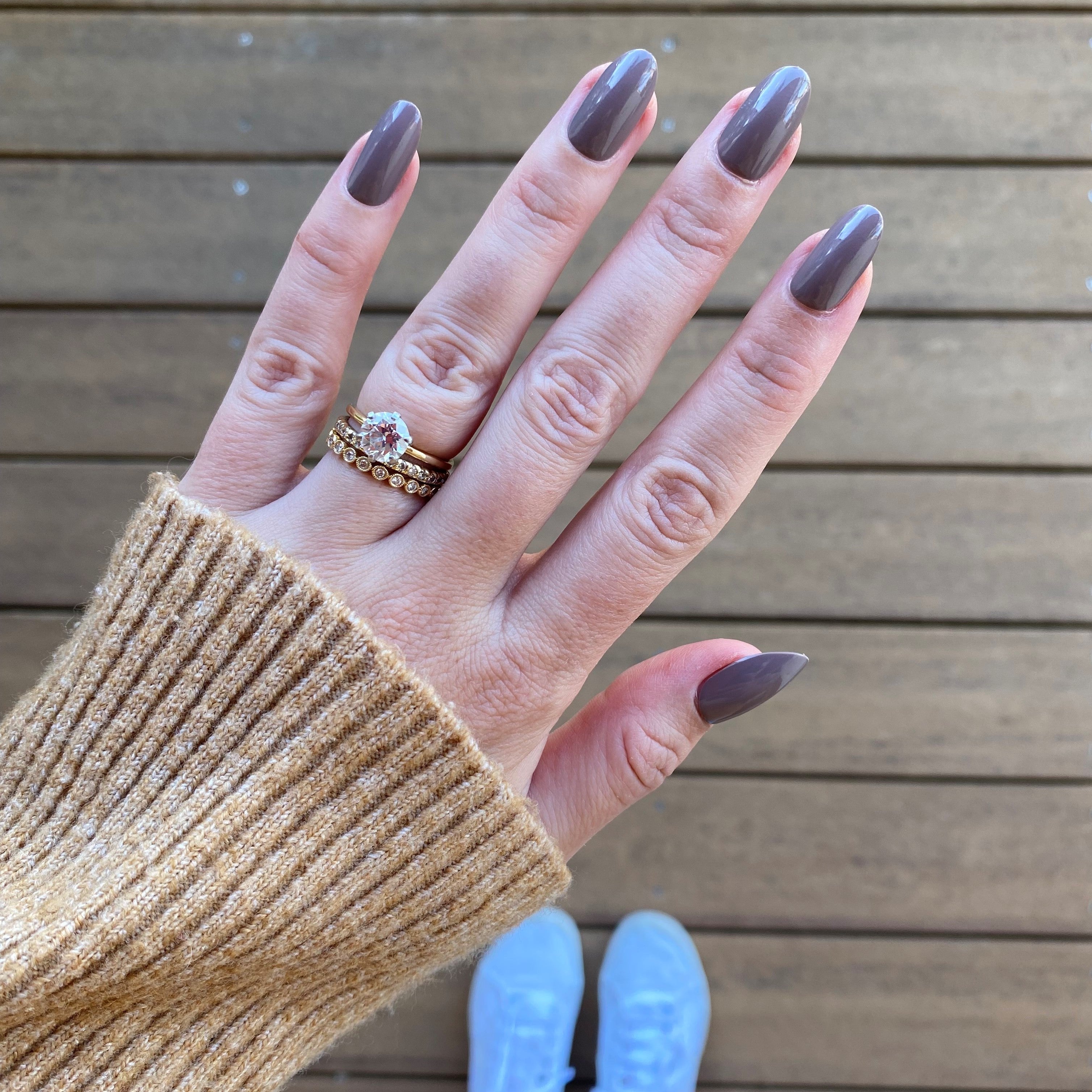 AW - Press-On | Medium | Oval、mySite、solidvoid