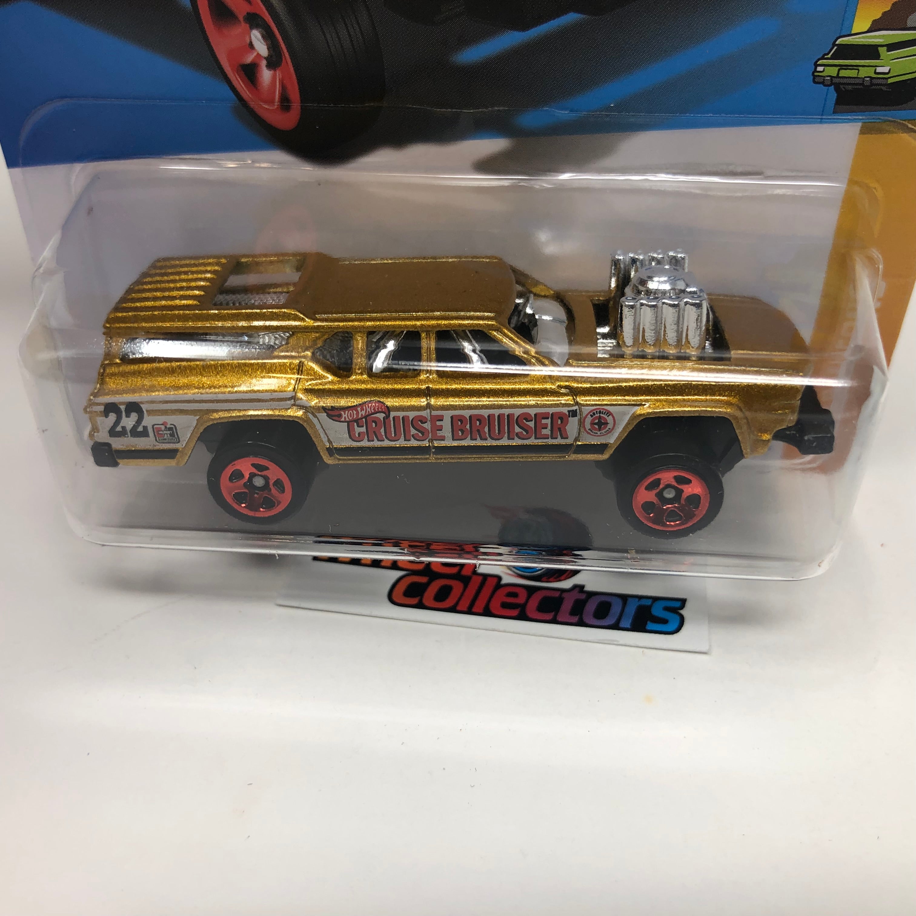 Cruise Bruiser #201 * Gold * 2022 Hot Wheels Case L、mySite、hgirdovlk