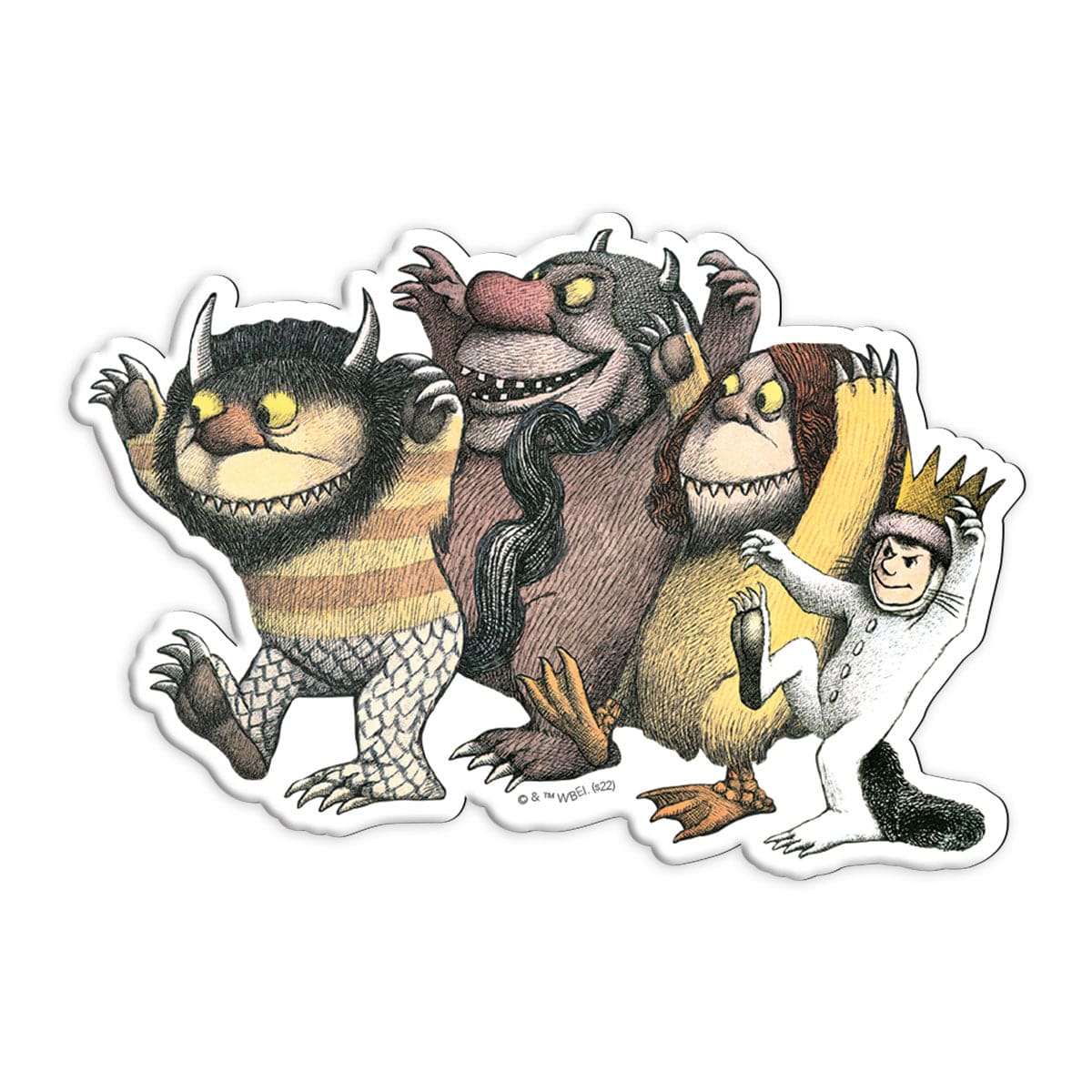  Fridge Magnet - Where the Wild Things Are - Wild Rumpus、mySite、ghnorth