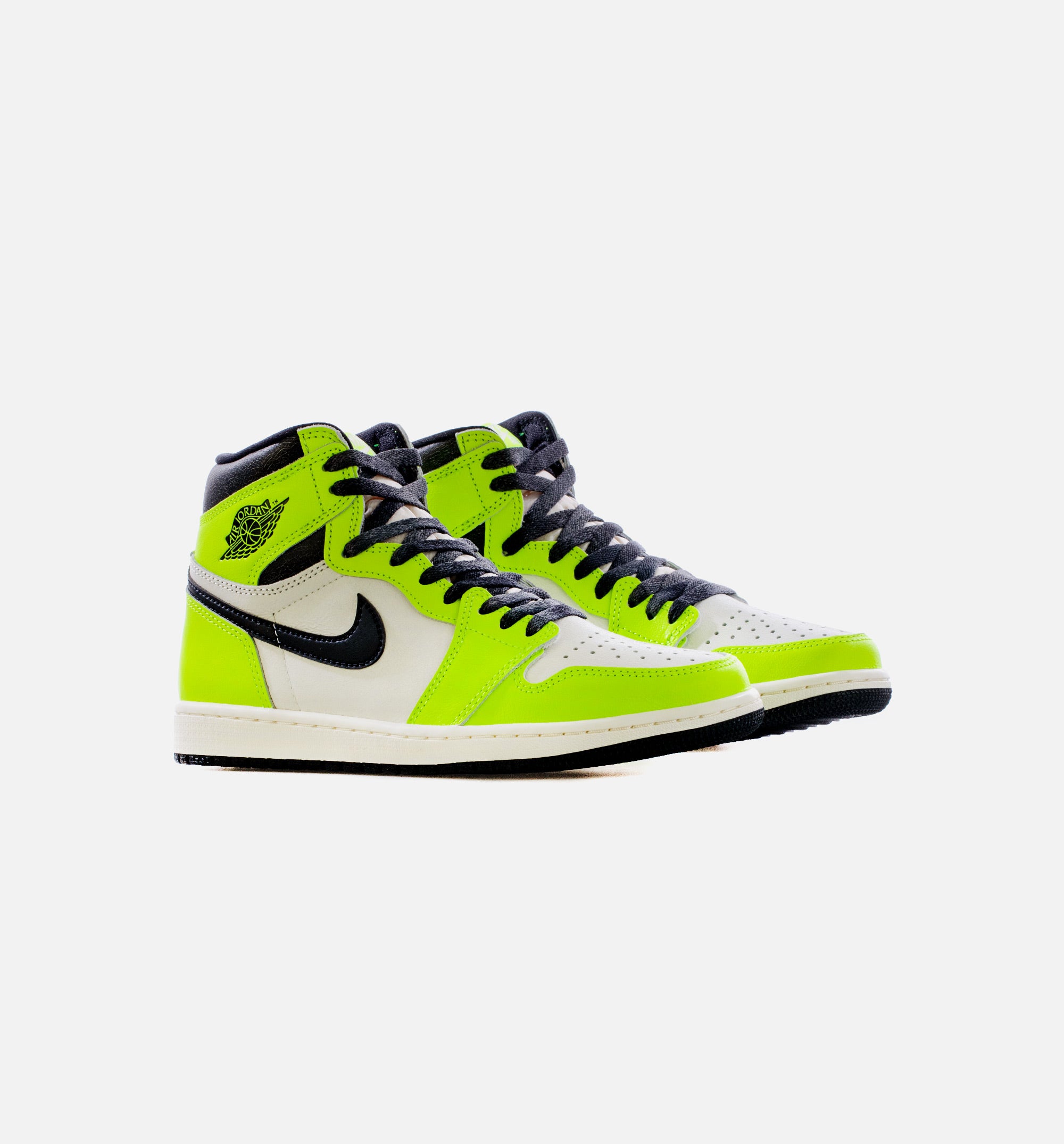 Air Jordan 1 High OG Visionaire Mens Lifestyle Shoes - White/Neon Green Free Shipping、mySite、dreamappss