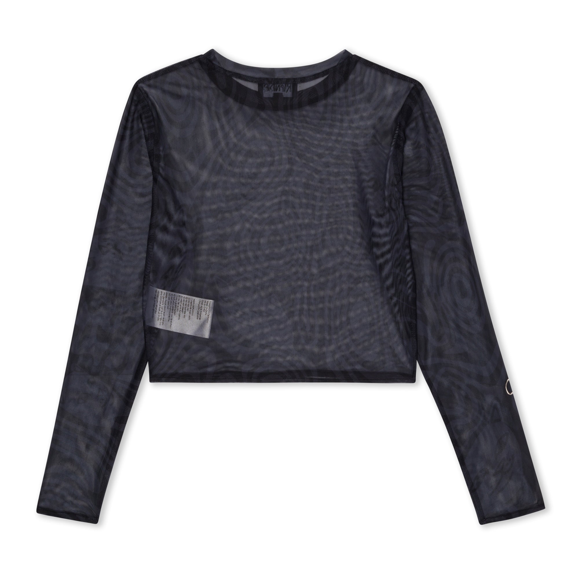  Hypnotic Crop Mesh Long Sleeve (Black)、mySite、merchandisen