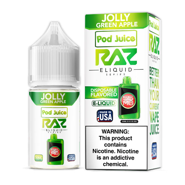 Pod Juice + RAZ Disposables Collab Salt E-Liquid 30mL、mySite、zt4zffjzw
