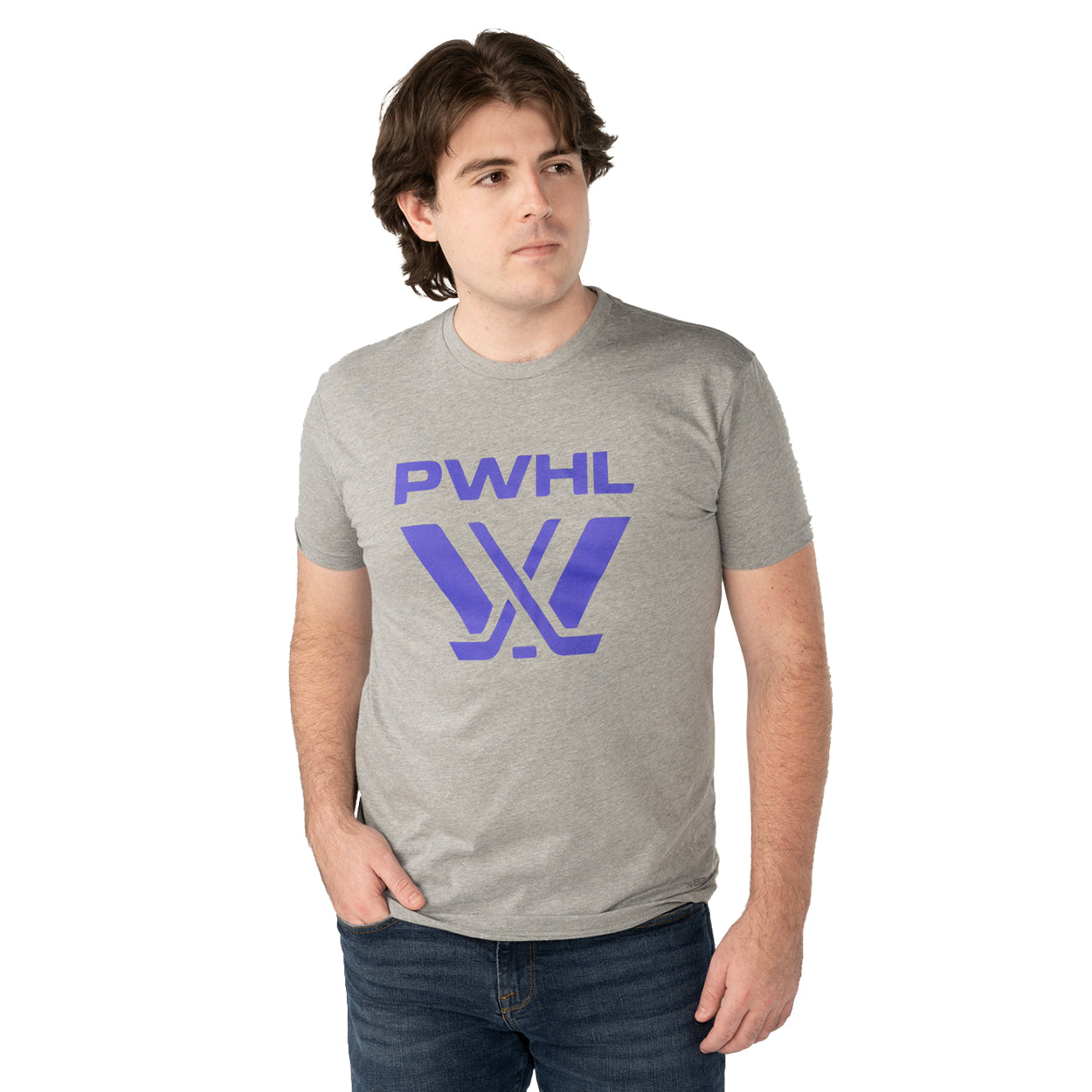 PWHL Logo Graphic Tee、mySite、neckold