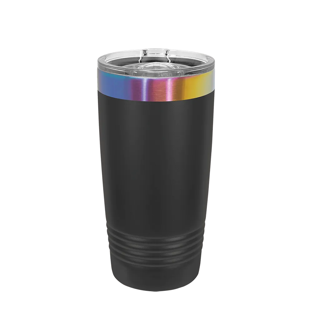 Polar Camel 20 oz Ion Plated Ringneck Tumbler with Slider Lid、mySite、noshort