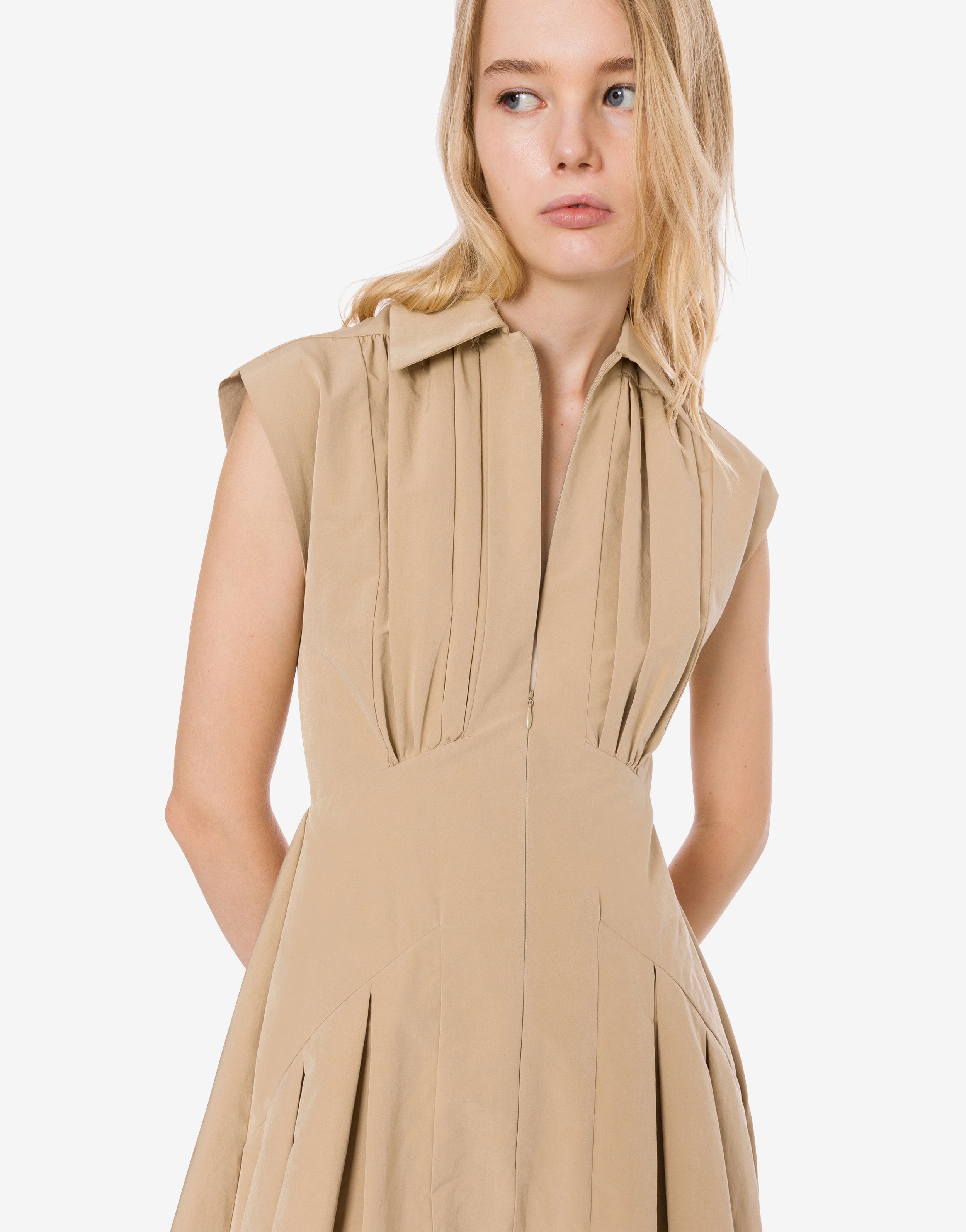 Abito longuette in cotone tecnico、mySite、aoinhome