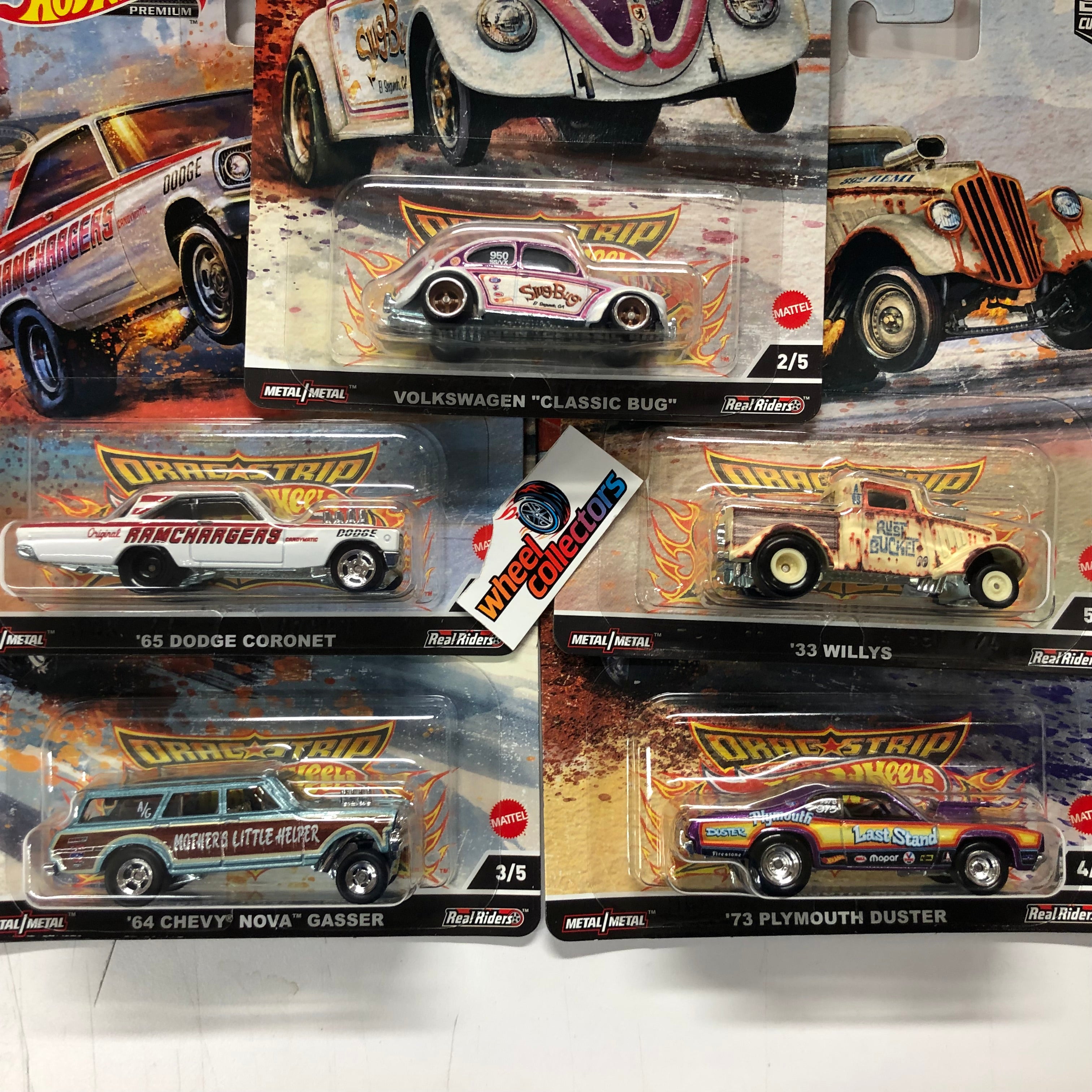 Drag Strip Complete 5 Car Set * 2022 Hot Wheels Car Culture Case R、mySite、hgirdovlk