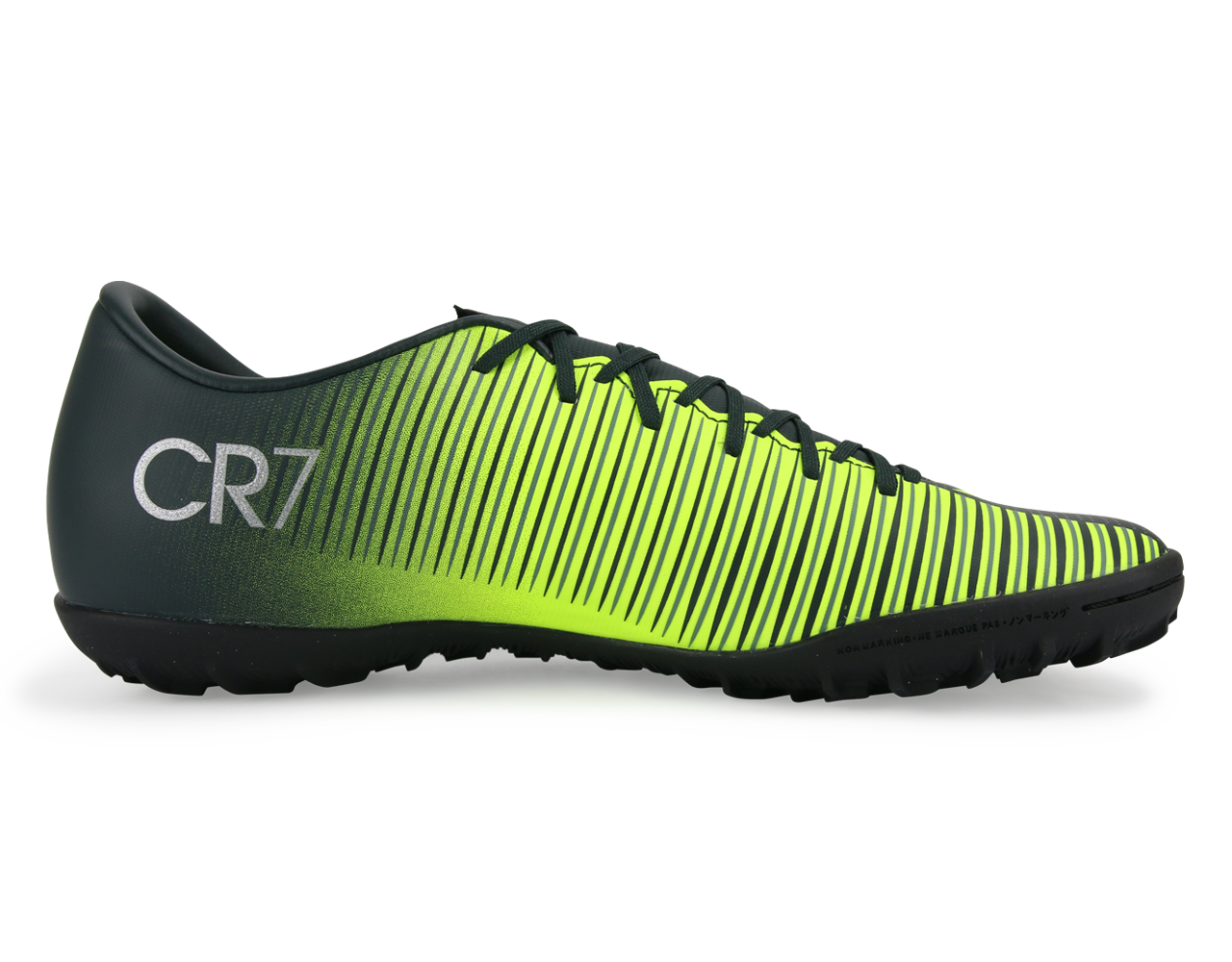 Nike Men's MercurialX Victory VI CR7 Turf Soccer Shoes Seaweed/Volt/Hasta/White、mySite、bottomscart
