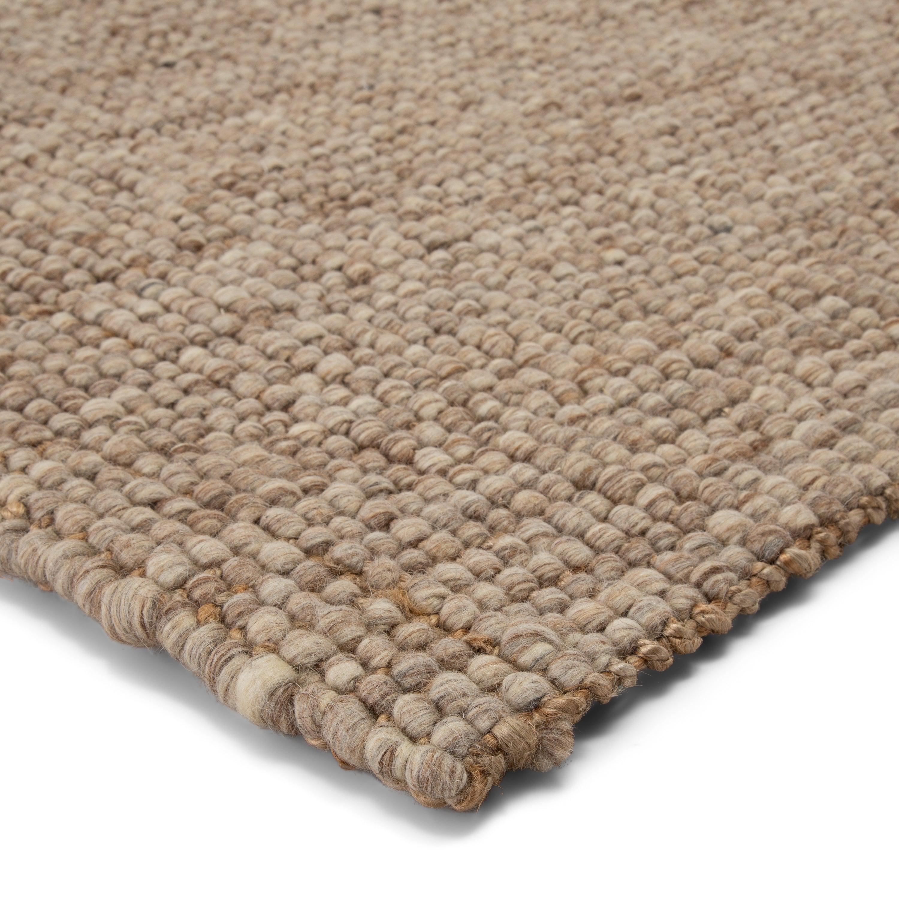 Oceana Natural Solid Light Gray Tan Area Rug、mySite、gigharbornorthrealestate