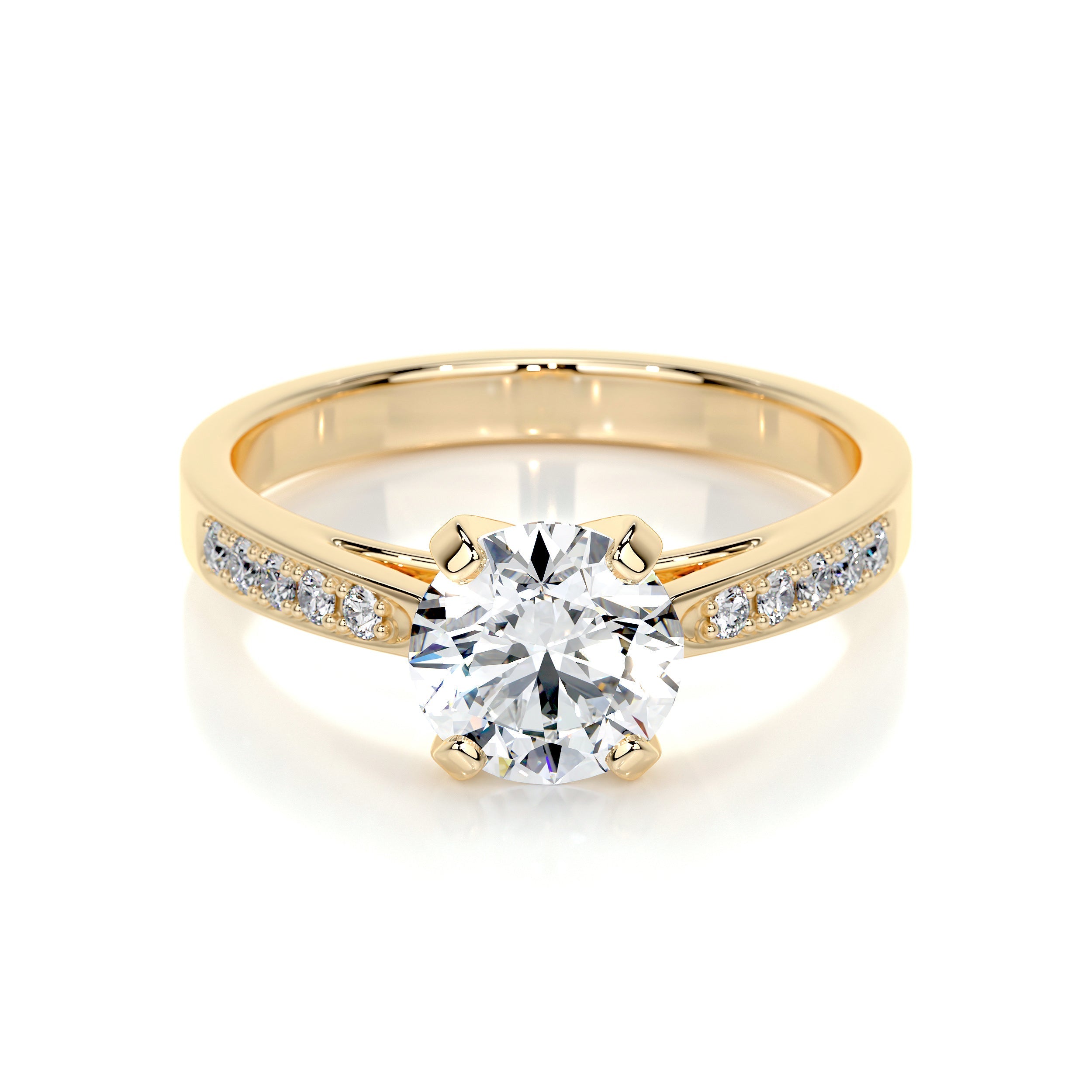 Margaret Lab Grown Diamond Ring -18K Yellow Gold、mySite、hinf8tx79
