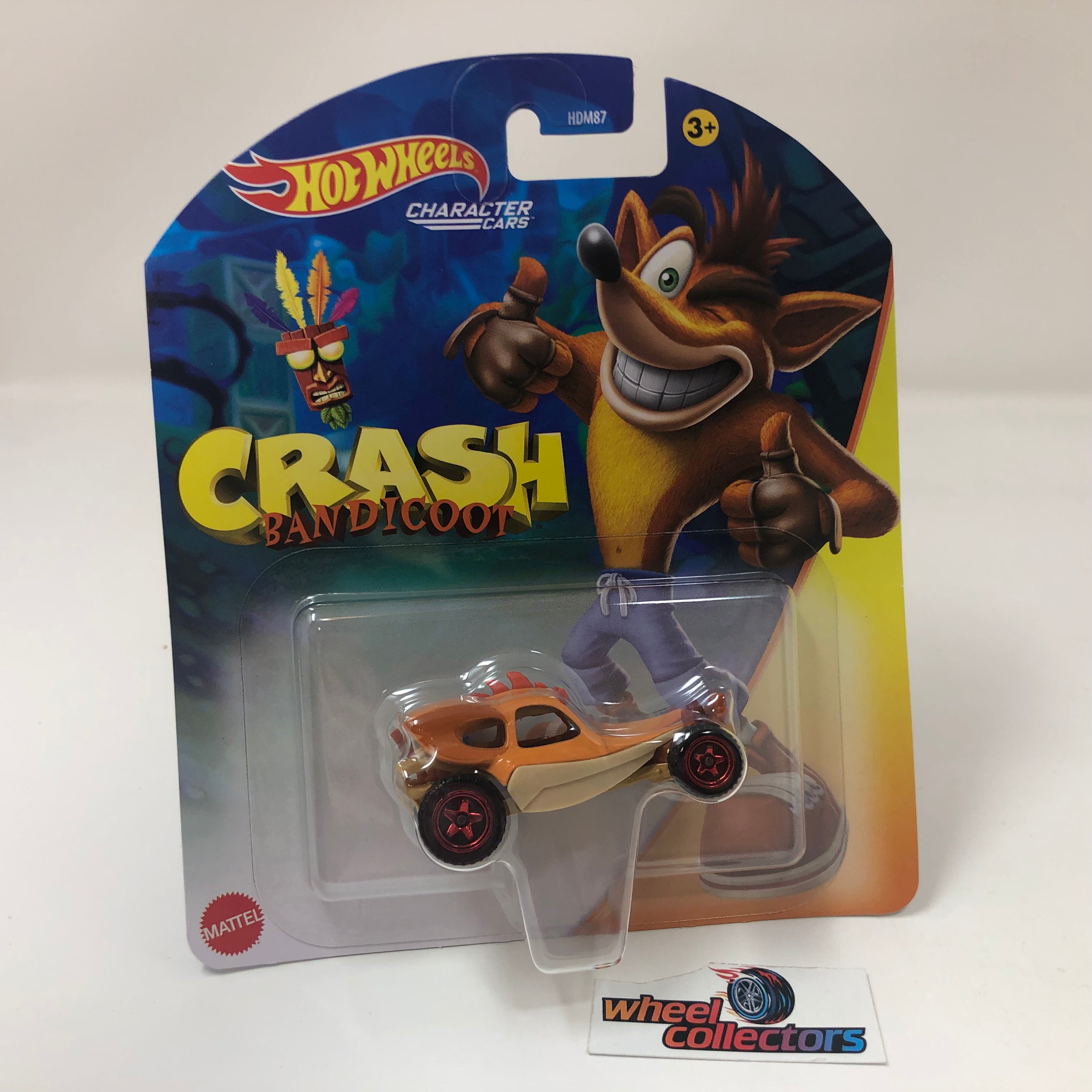 Crash Bandicoot * 2022 Hot Wheels Character Cars Case D Release、mySite、hgirdovlk