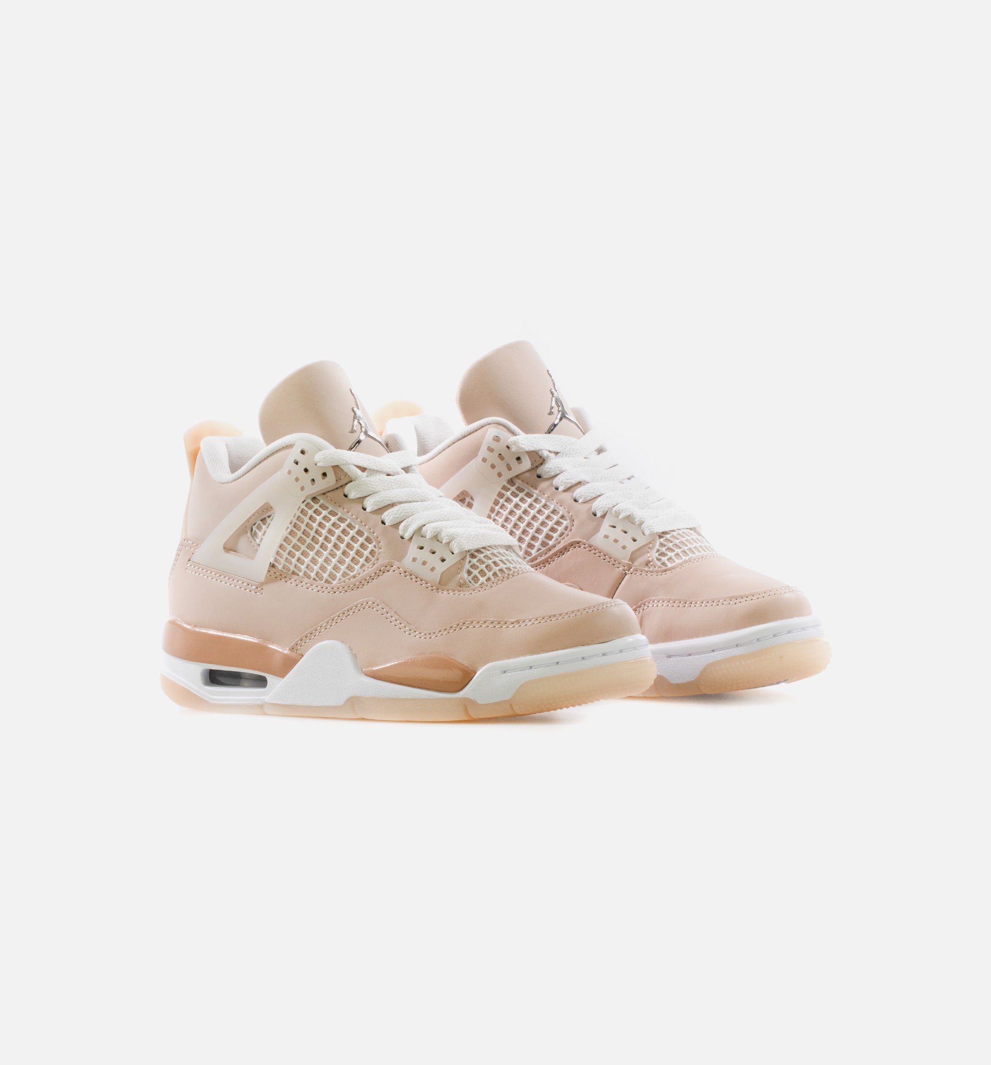 Air Jordan 4 Shimmer Womens Lifestyel Shoe - Shimmer/Bronze Eclipse/Orange Quartz/Metallic Silver Limit One Per Customer、mySite、dreamappss