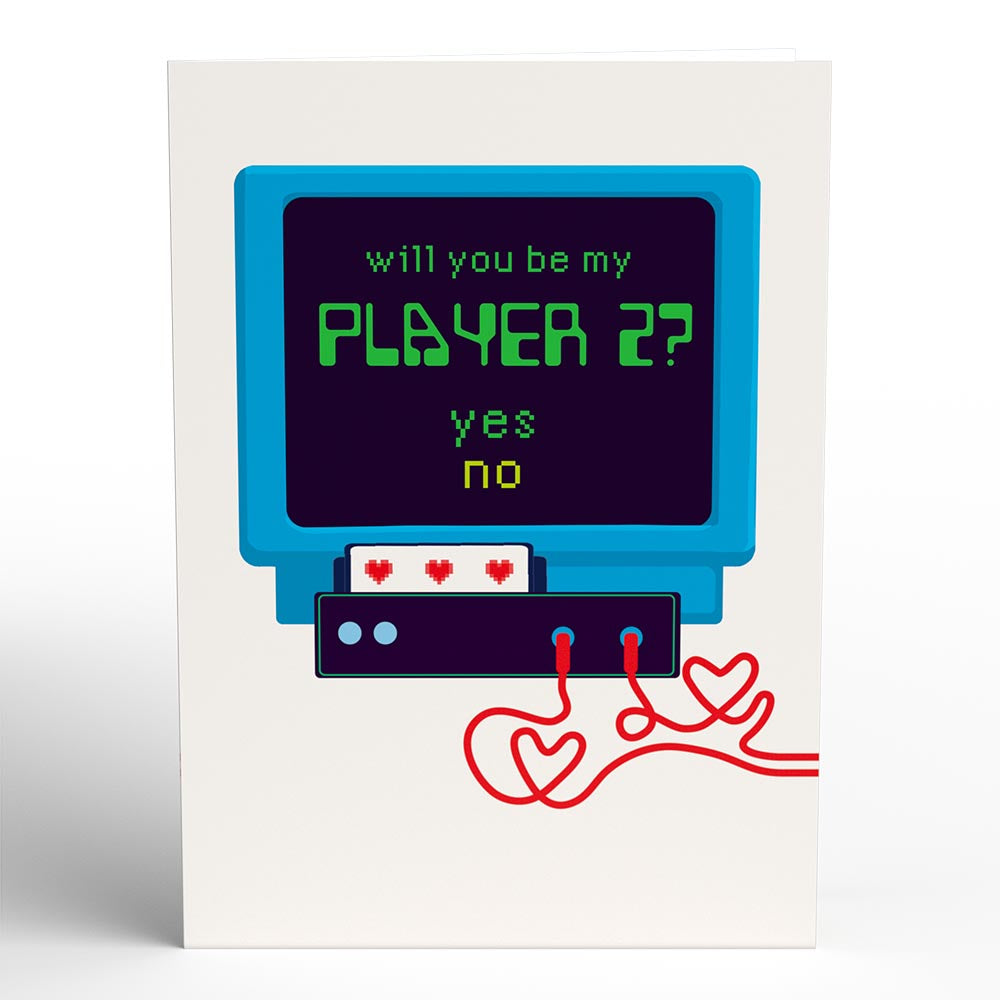 Gamer Love Pop-Up Card、mySite、solidvoid