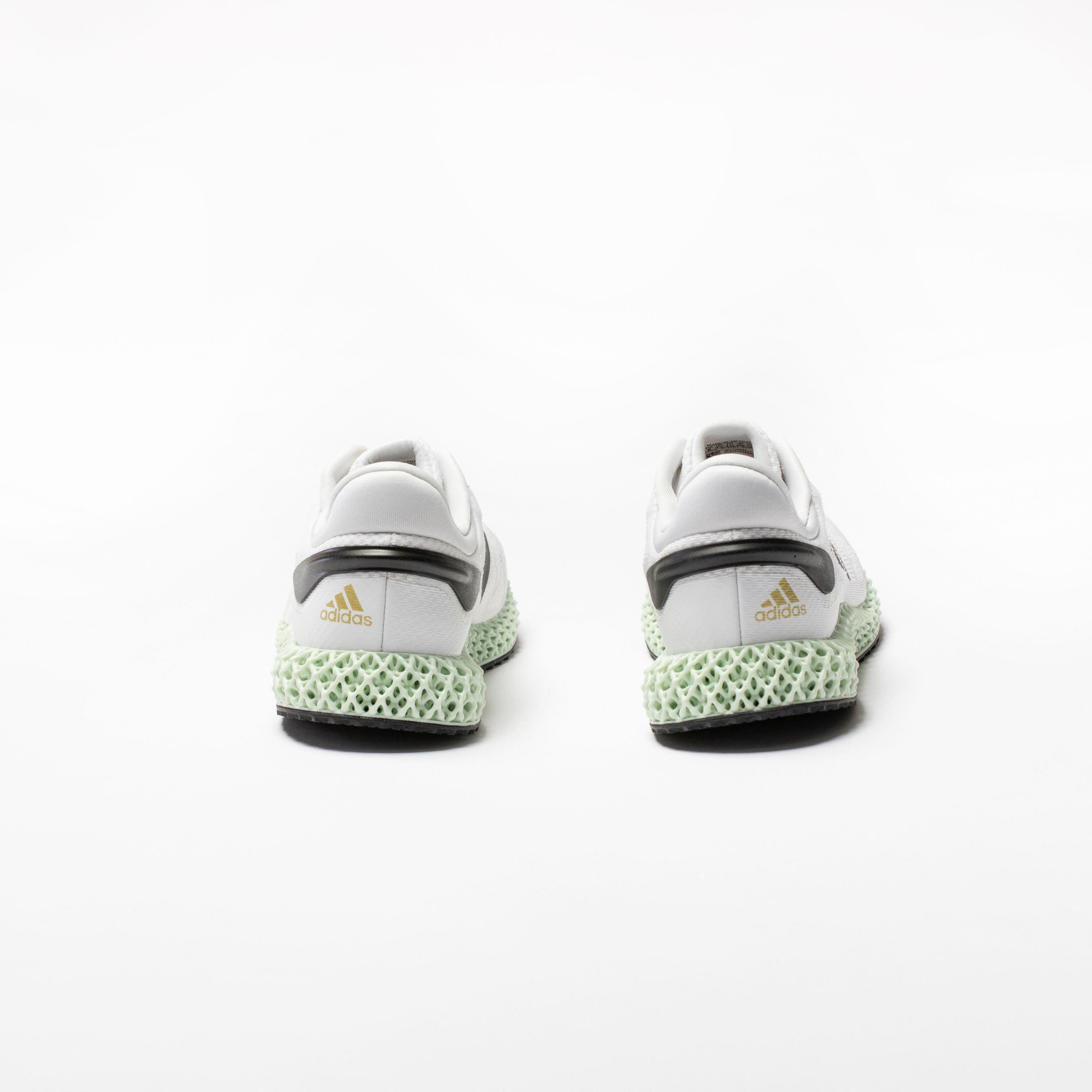 4D Run 1.0 Mens Running Shoe - White/Black/Gold Metallic/Mint、mySite、dreamappss