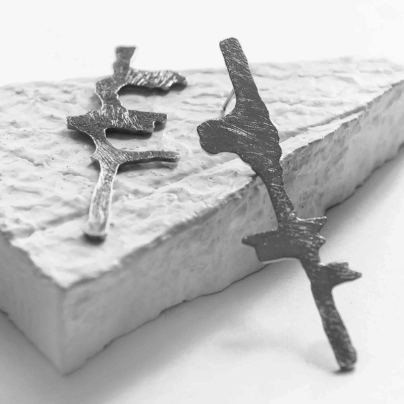 Brass Sans Titre Earrings、mySite、camillekostekn